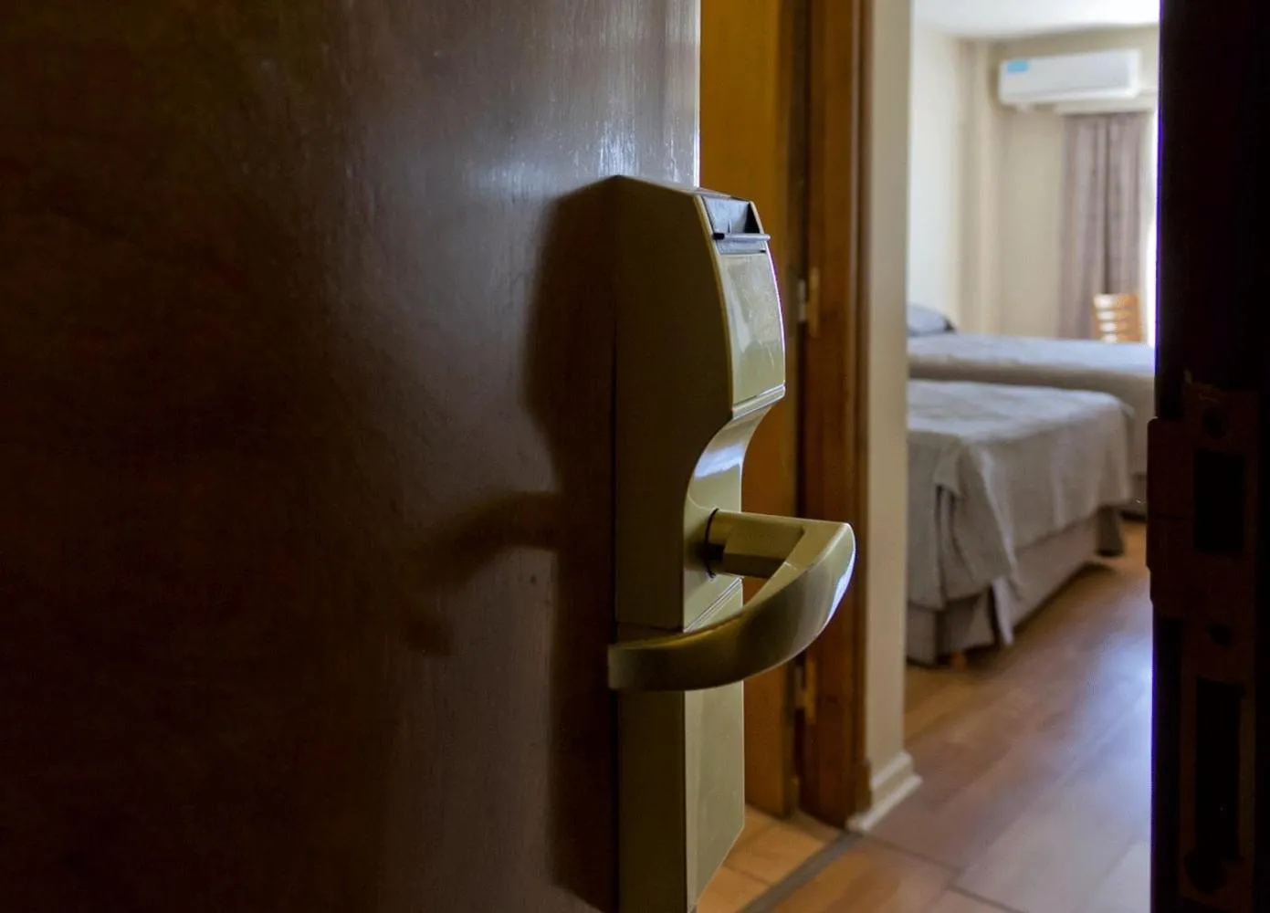 Bed in Hotel Atlántico Suites