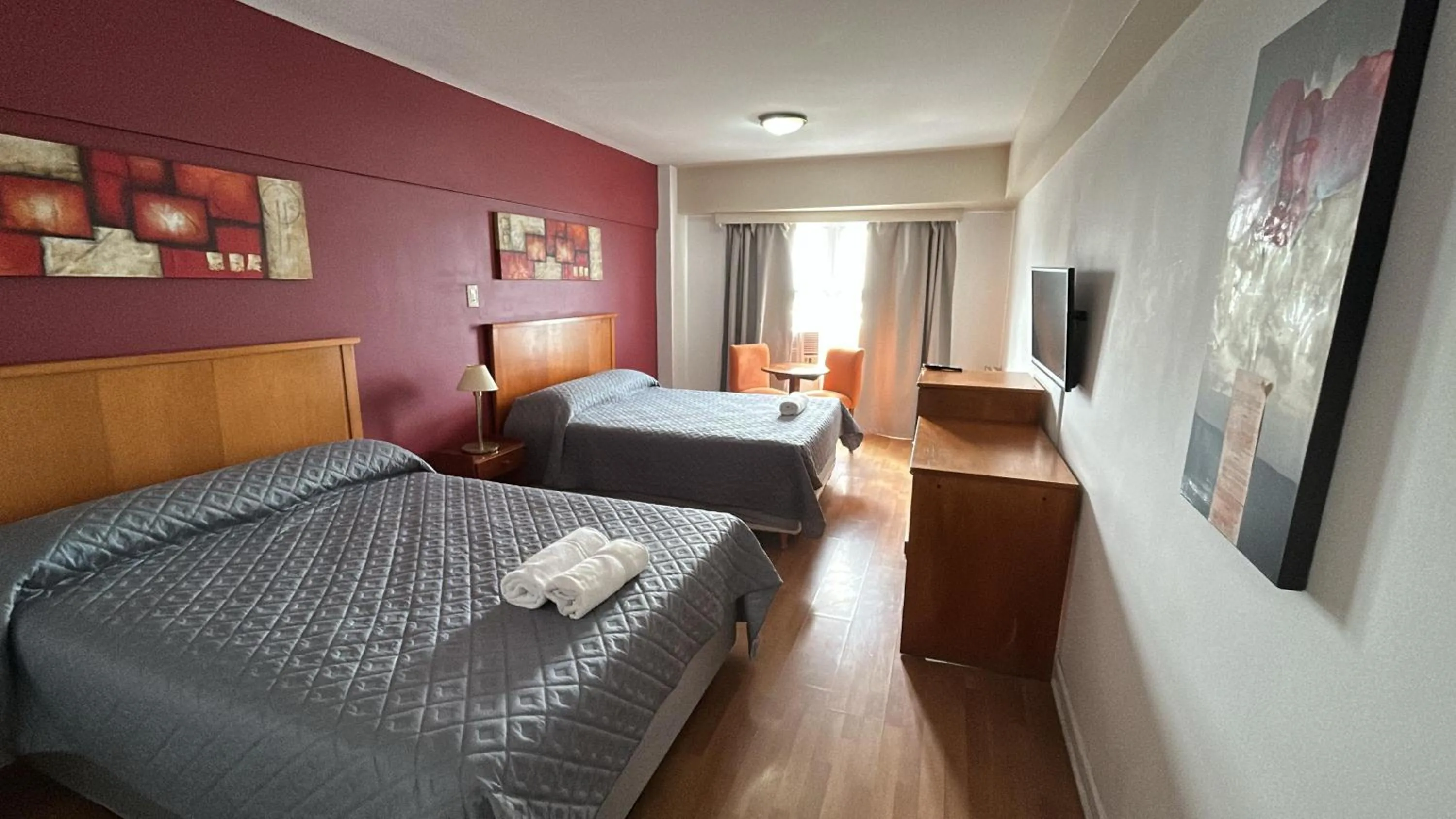 Bed in Hotel Atlántico Suites