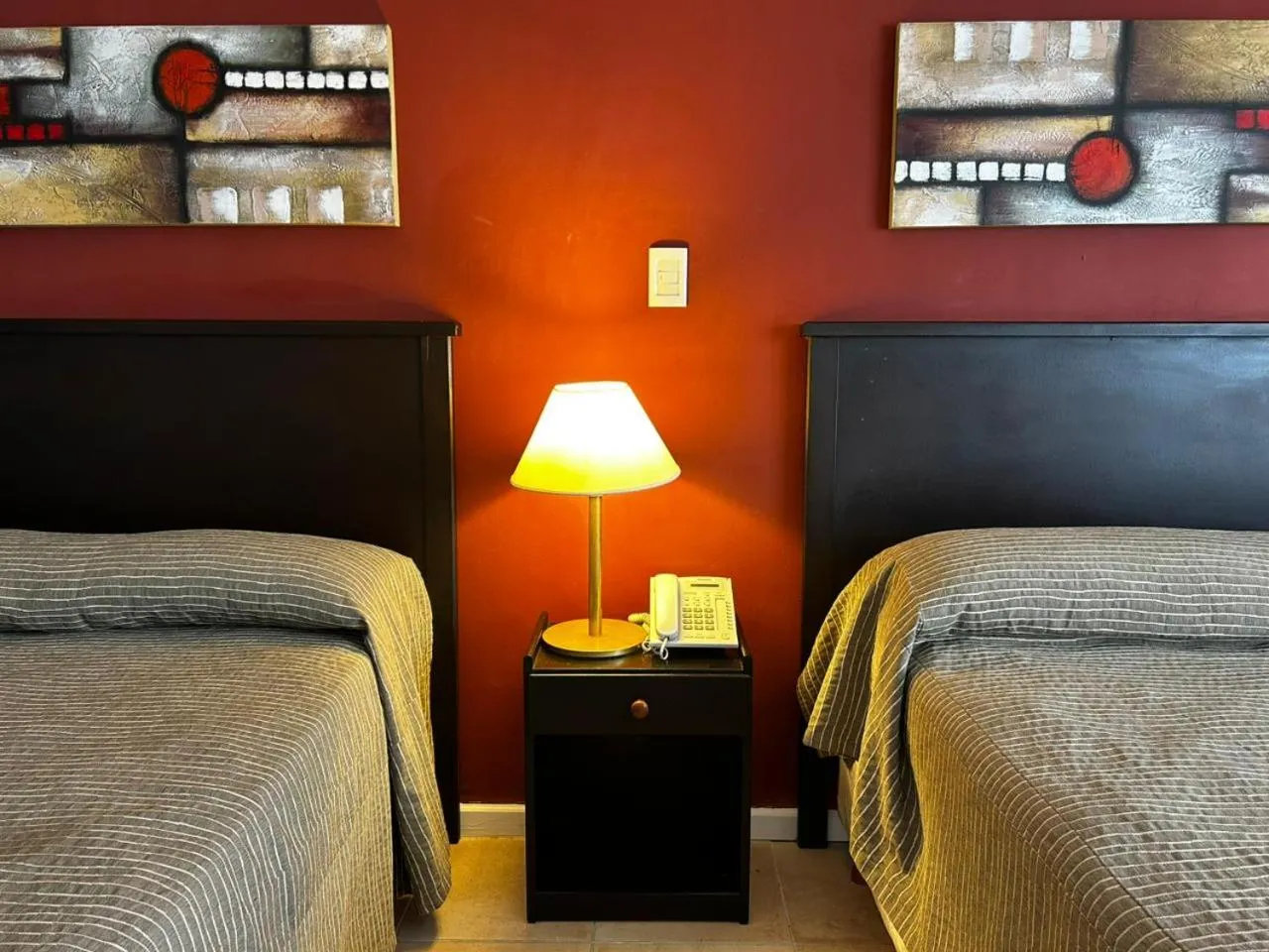 Bed in Hotel Atlántico Suites