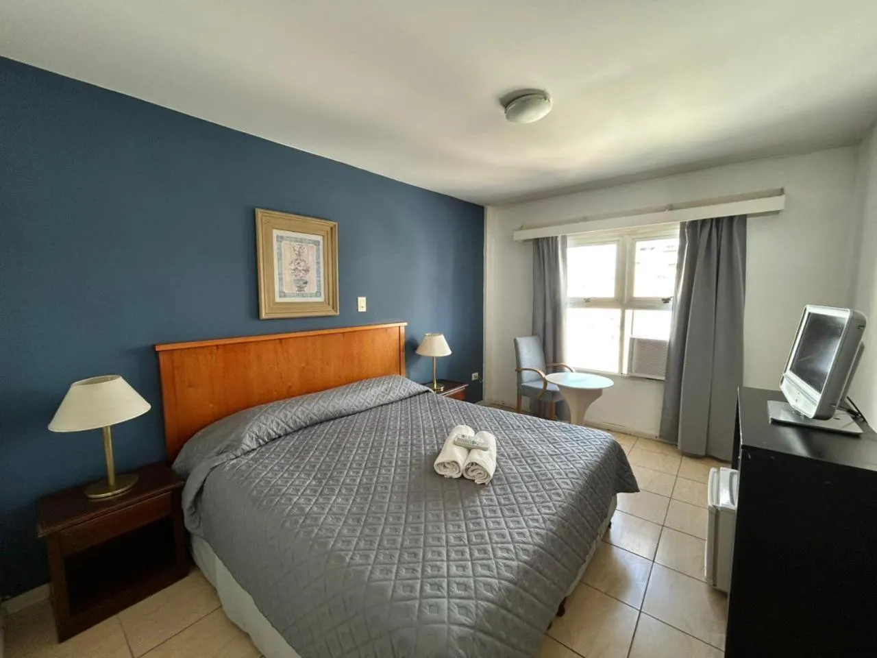 Bed in Hotel Atlántico Suites