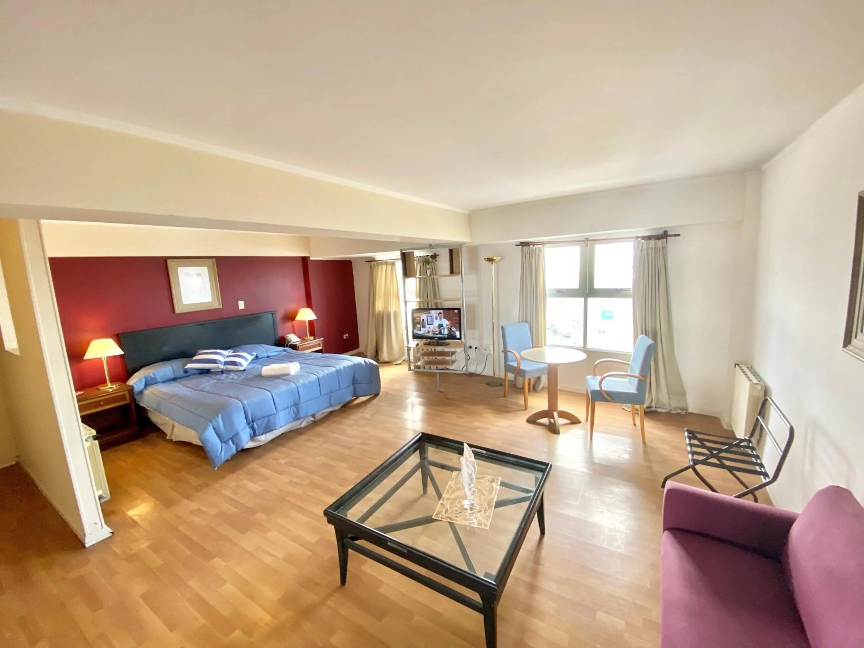 Bed in Hotel Atlántico Suites