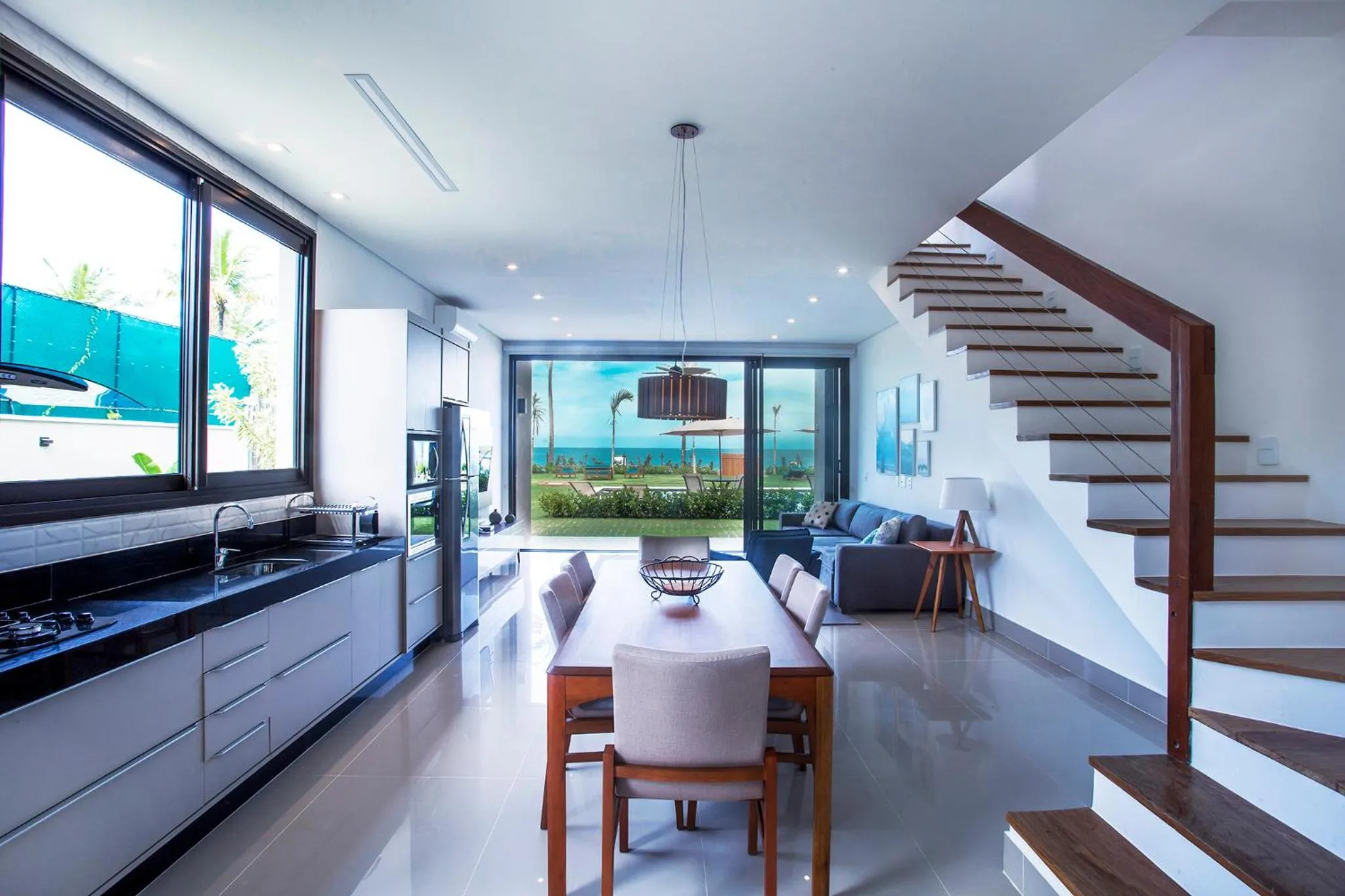 Communal kitchen in Residencial Marina Del Sol