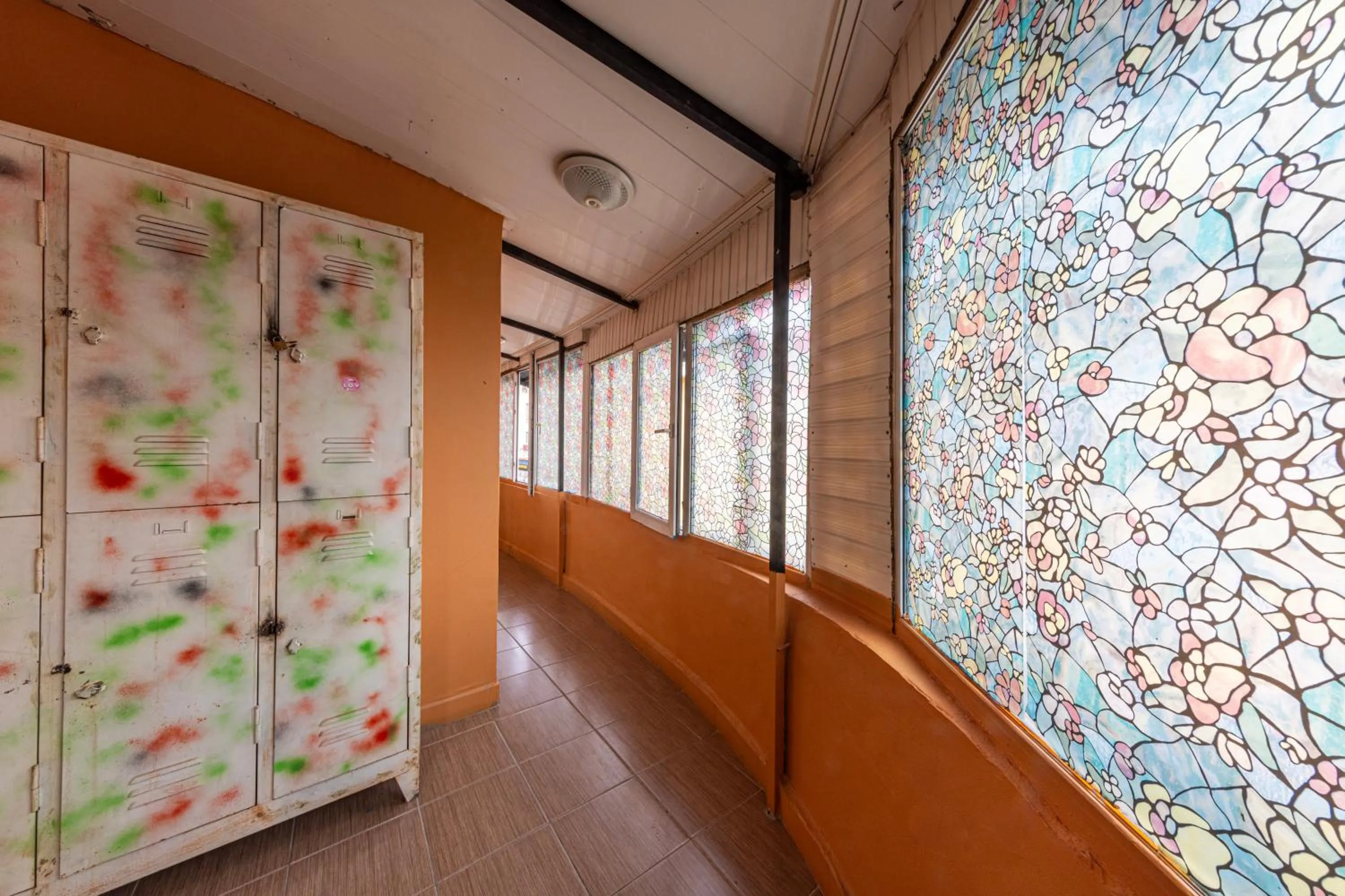 Decorative detail in Bahaus Guesthouse Hostel