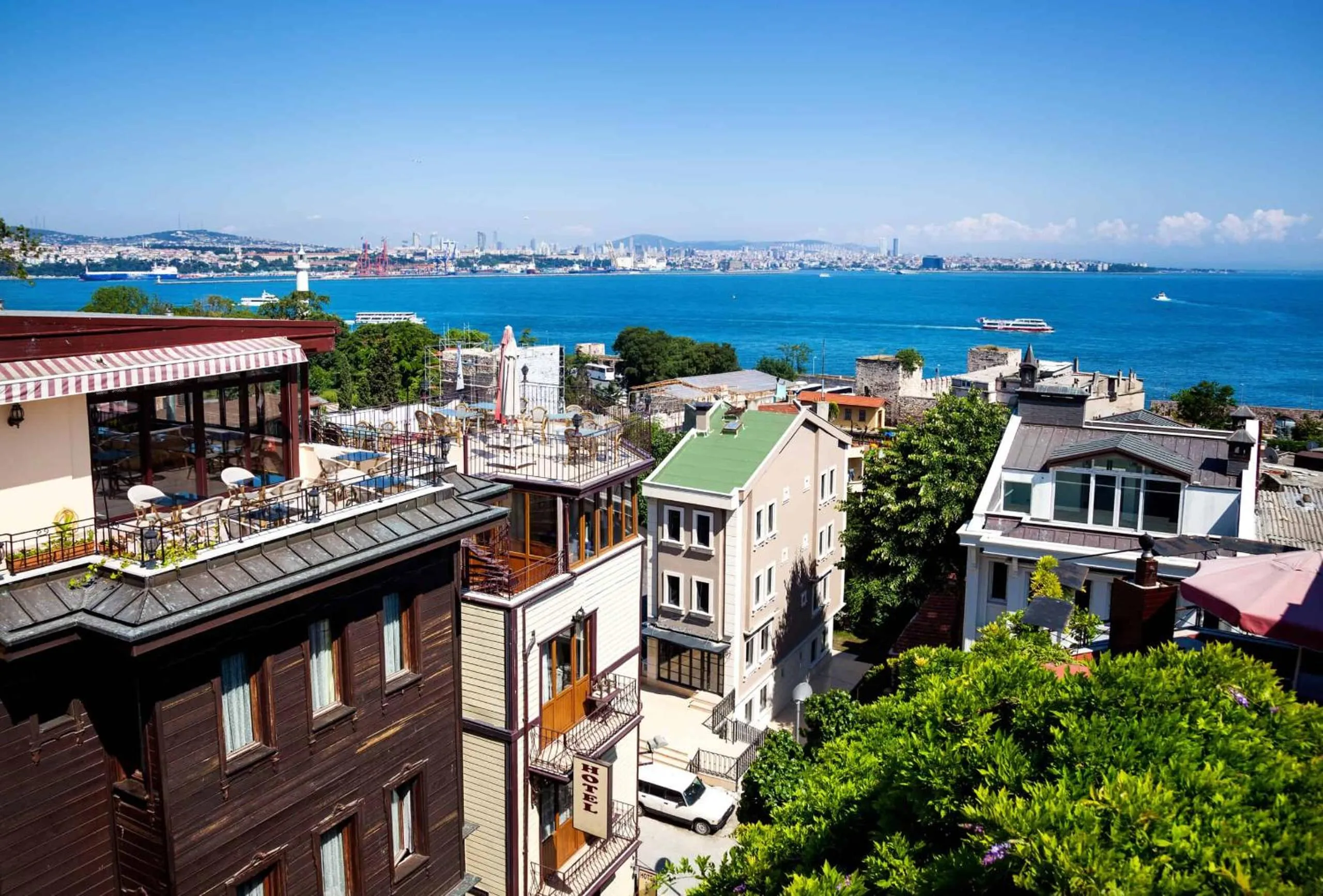 Landmark view in Bahaus Guest House - Near Sultanahmet & Hagia Sophia