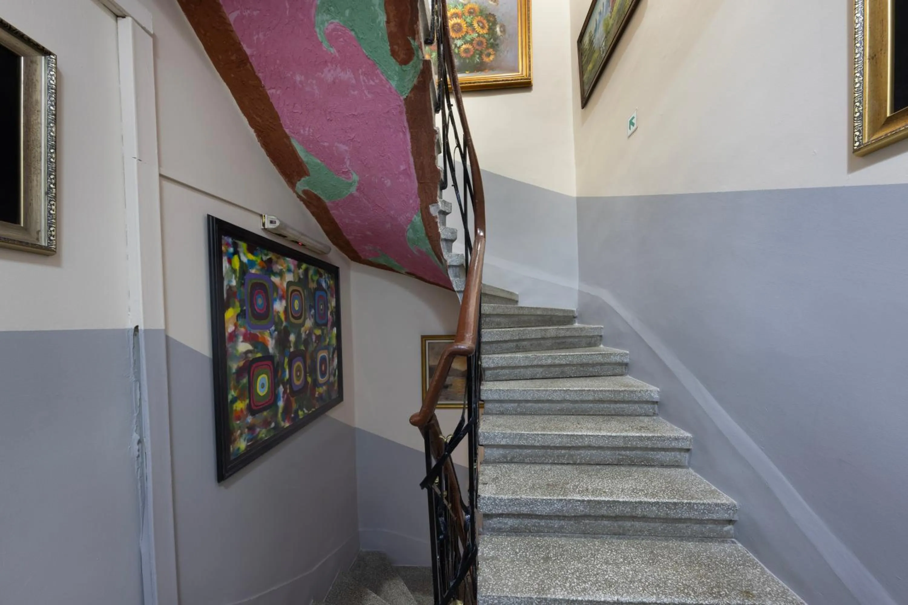 Decorative detail in Bahaus Guesthouse Hostel