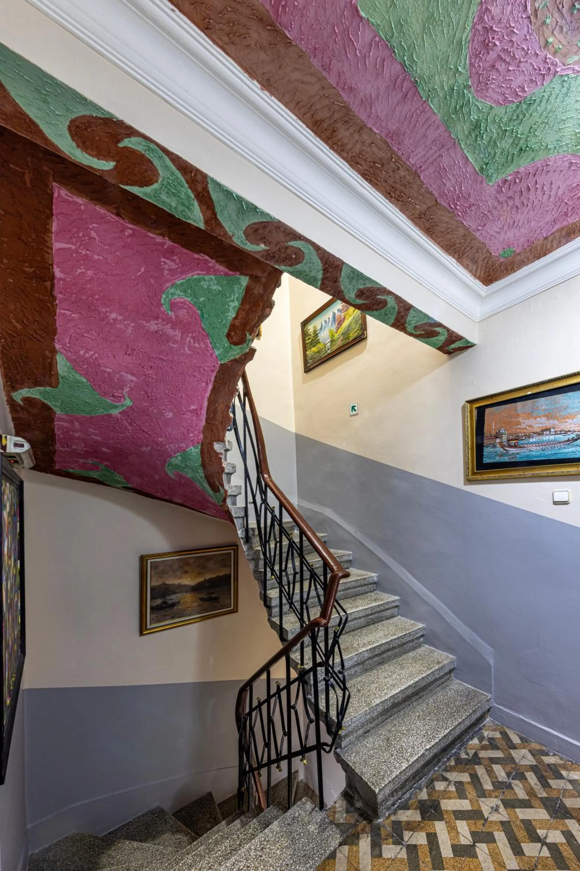 Decorative detail in Bahaus Guesthouse Hostel