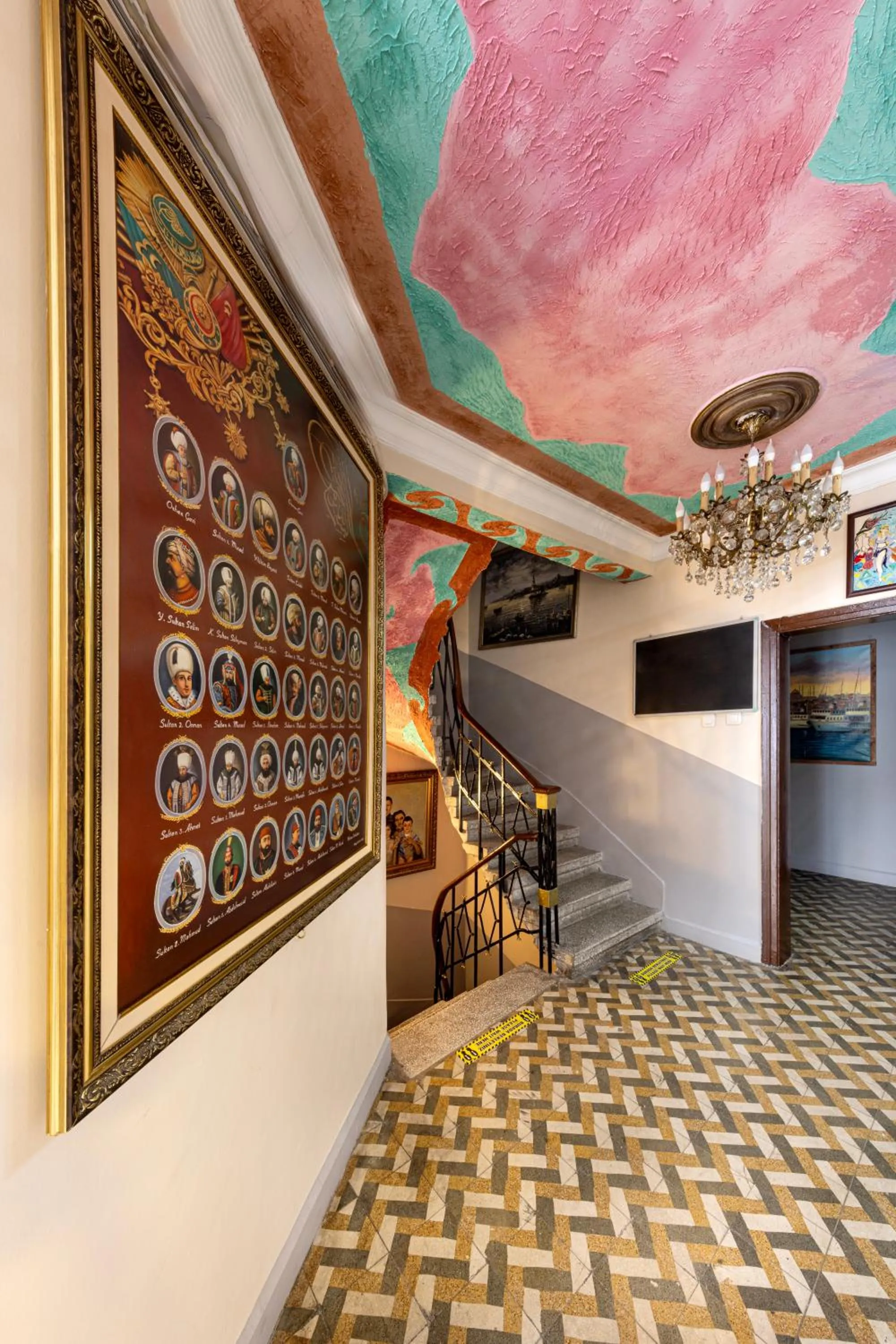 Decorative detail in Bahaus Guesthouse Hostel