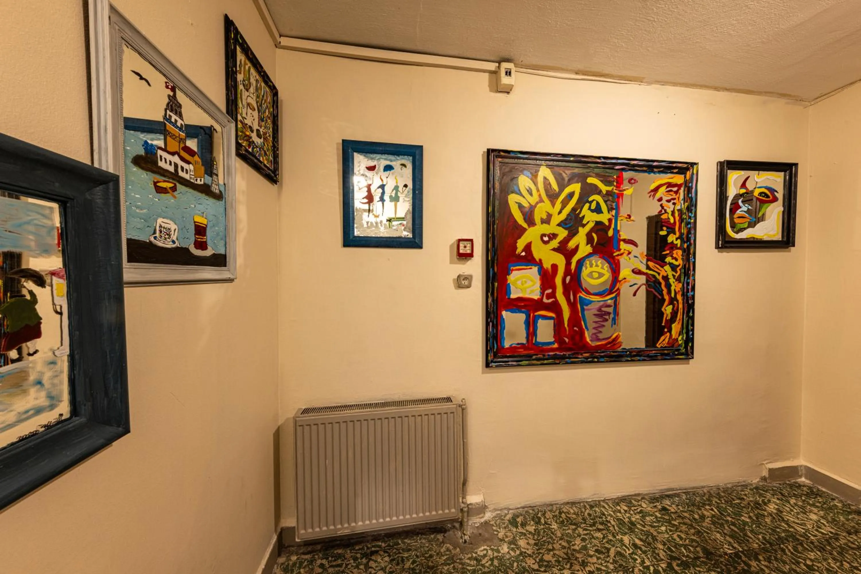 Decorative detail in Bahaus Guesthouse Hostel