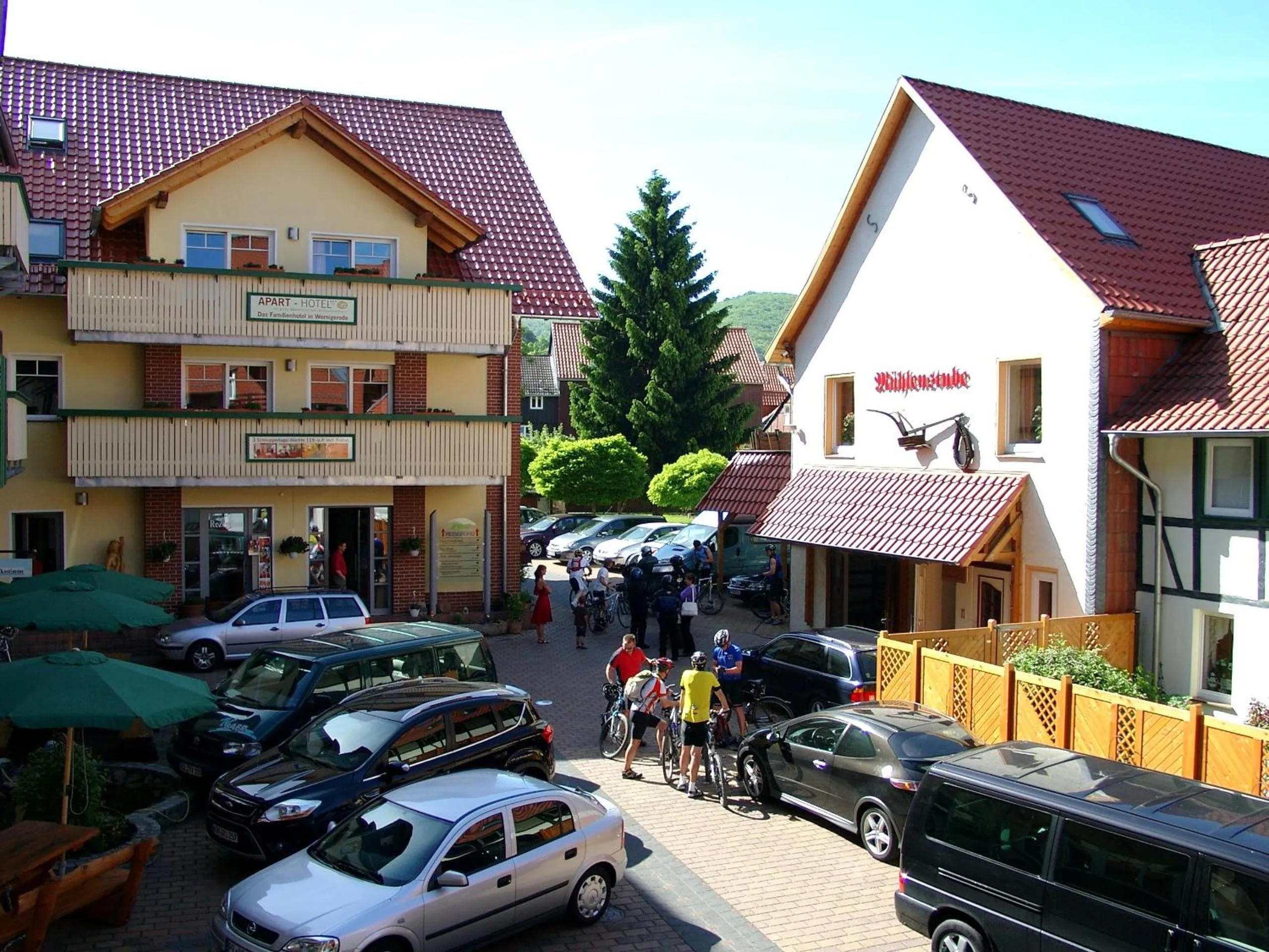 Facade/entrance in Apart Hotel Wernigerode