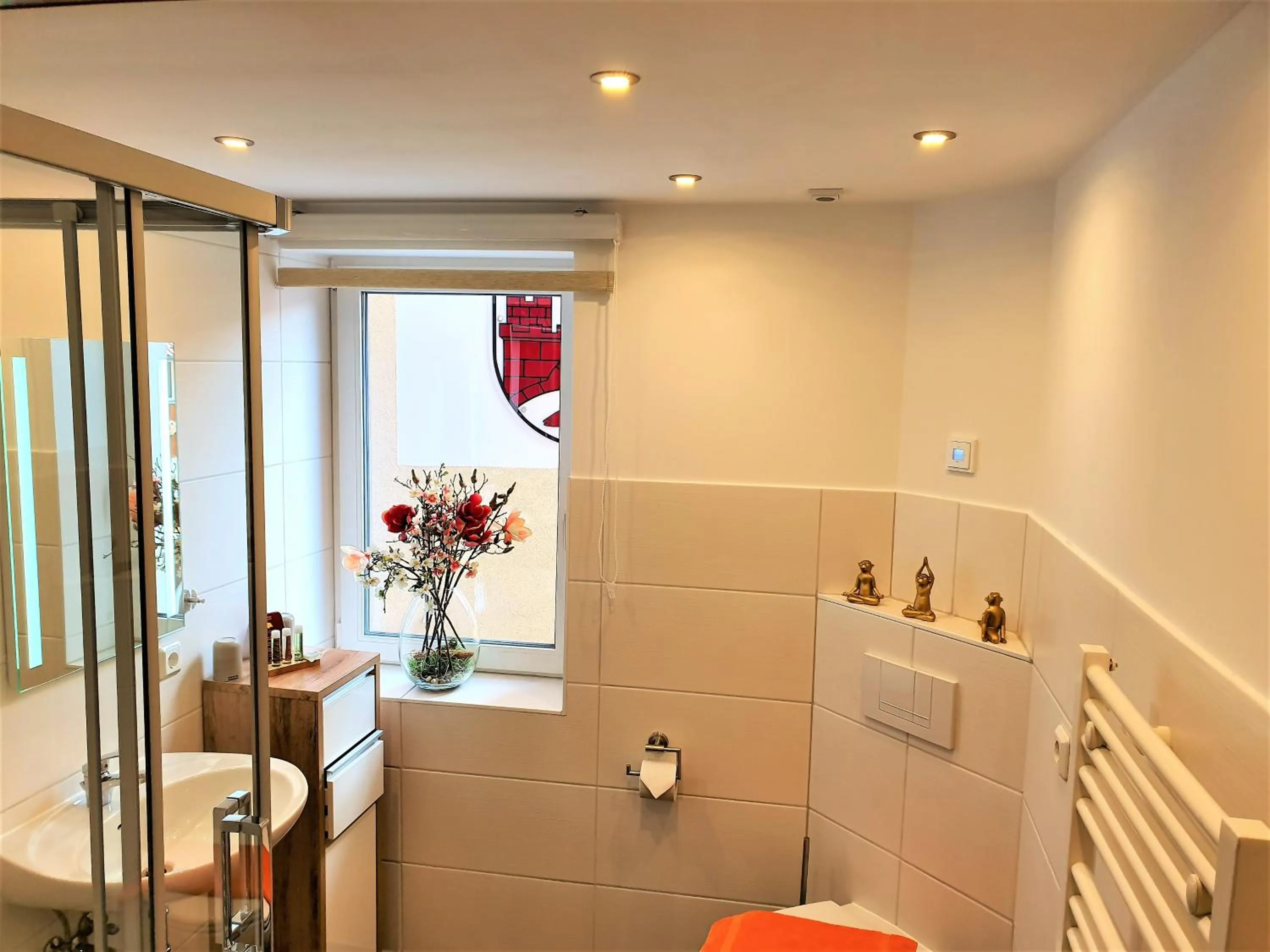 Bathroom in Apart Hotel Wernigerode