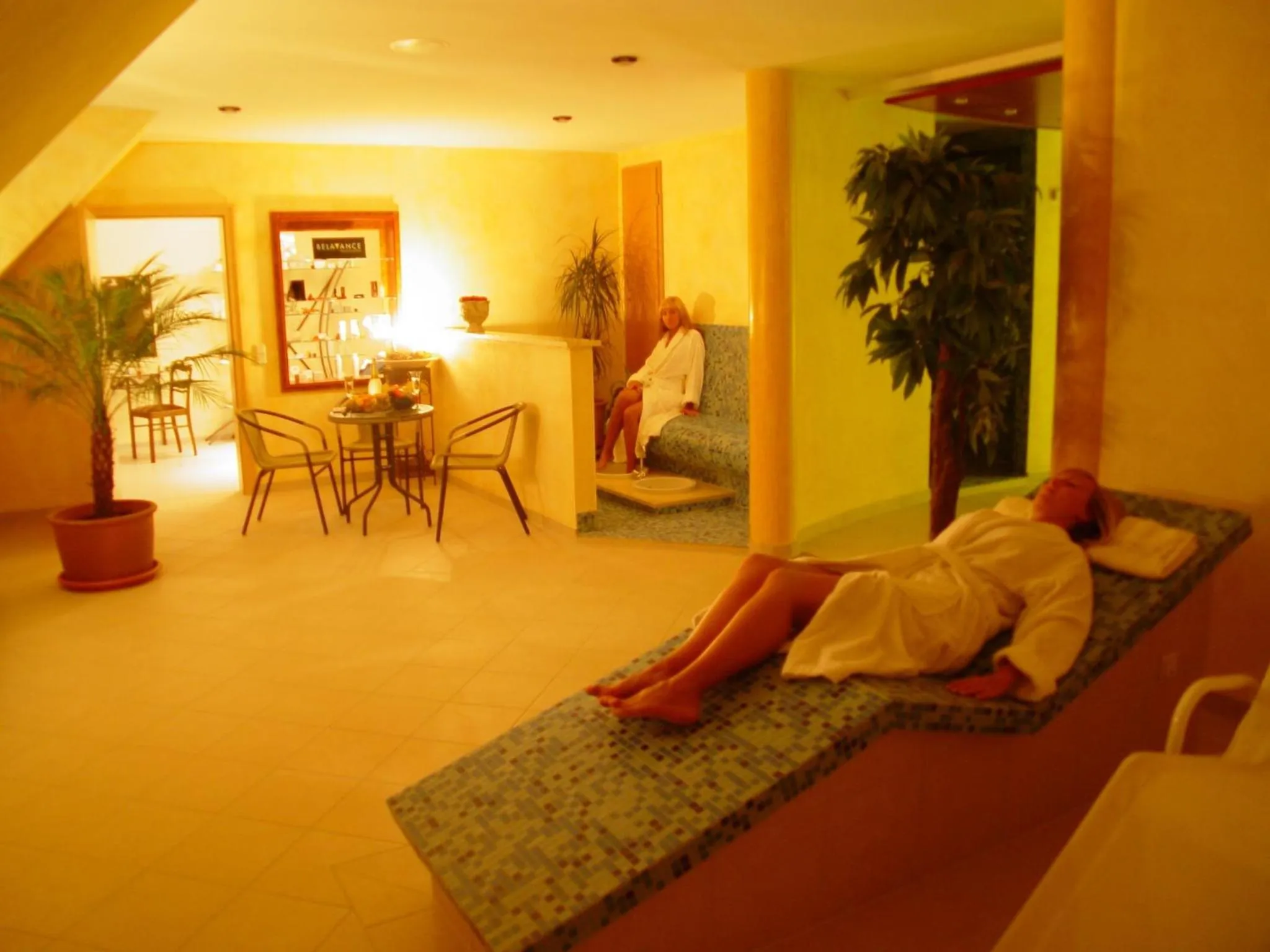 Balcony/Terrace, Bed in Apart Hotel Wernigerode