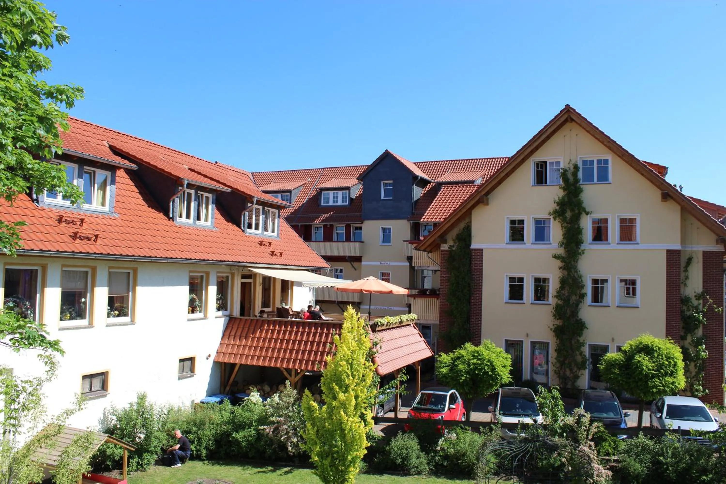 Area and facilities in Apart Hotel Wernigerode