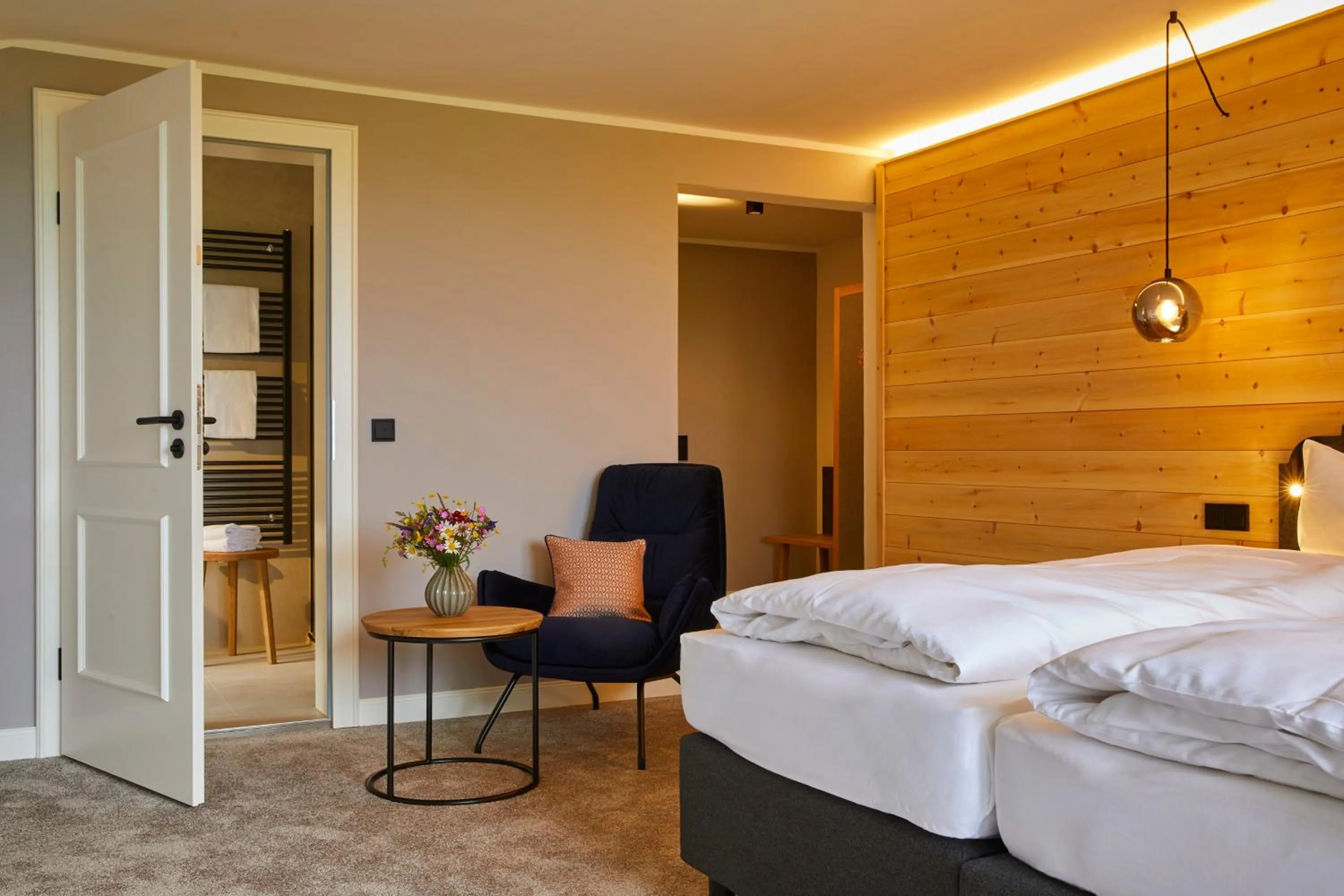 Photo of the whole room, Bed in Aschbacher Hof