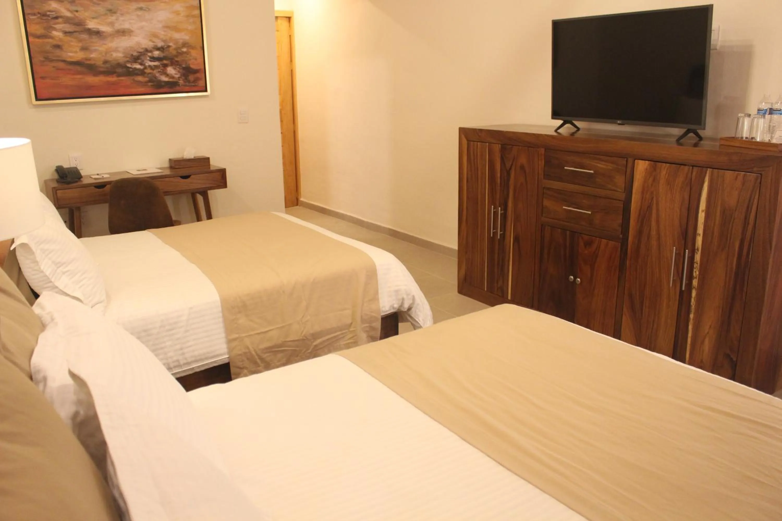 Bedroom, Bed in Hotel Quinta del Bosque