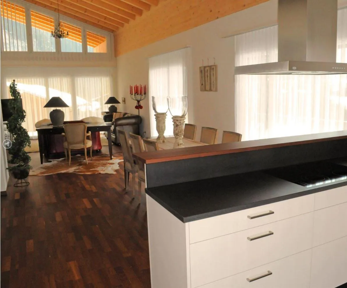 Kitchen or kitchenette in Belle Epoque Hotel Victoria & Apartments