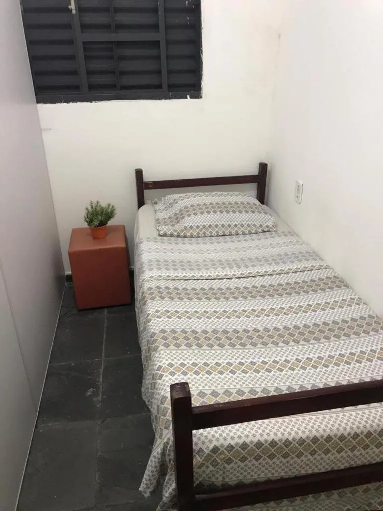 Bed in Pousada Fran