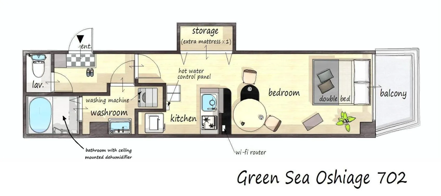 Green Sea Oshiage