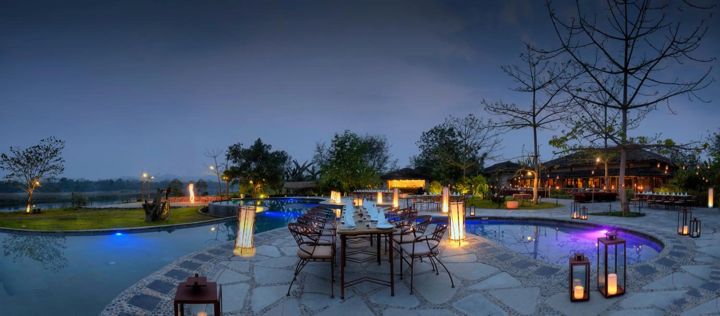 Restaurant/places to eat in Barahi Jungle Lodge