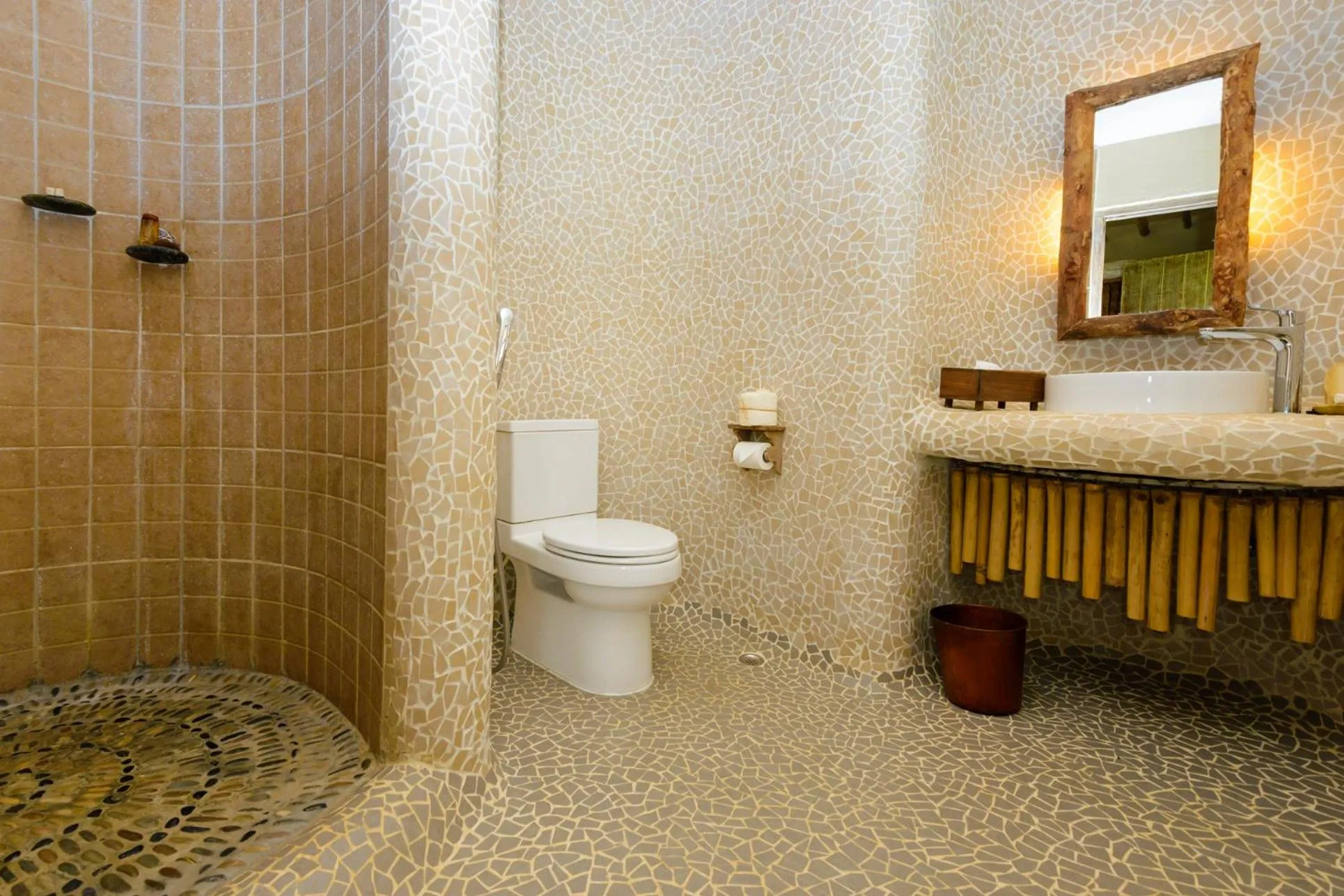 bidet in Barahi Jungle Lodge