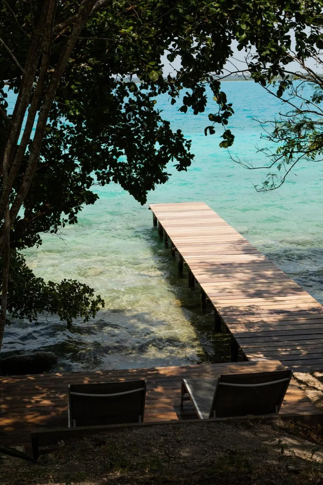 Beach in Pucté Bacalar