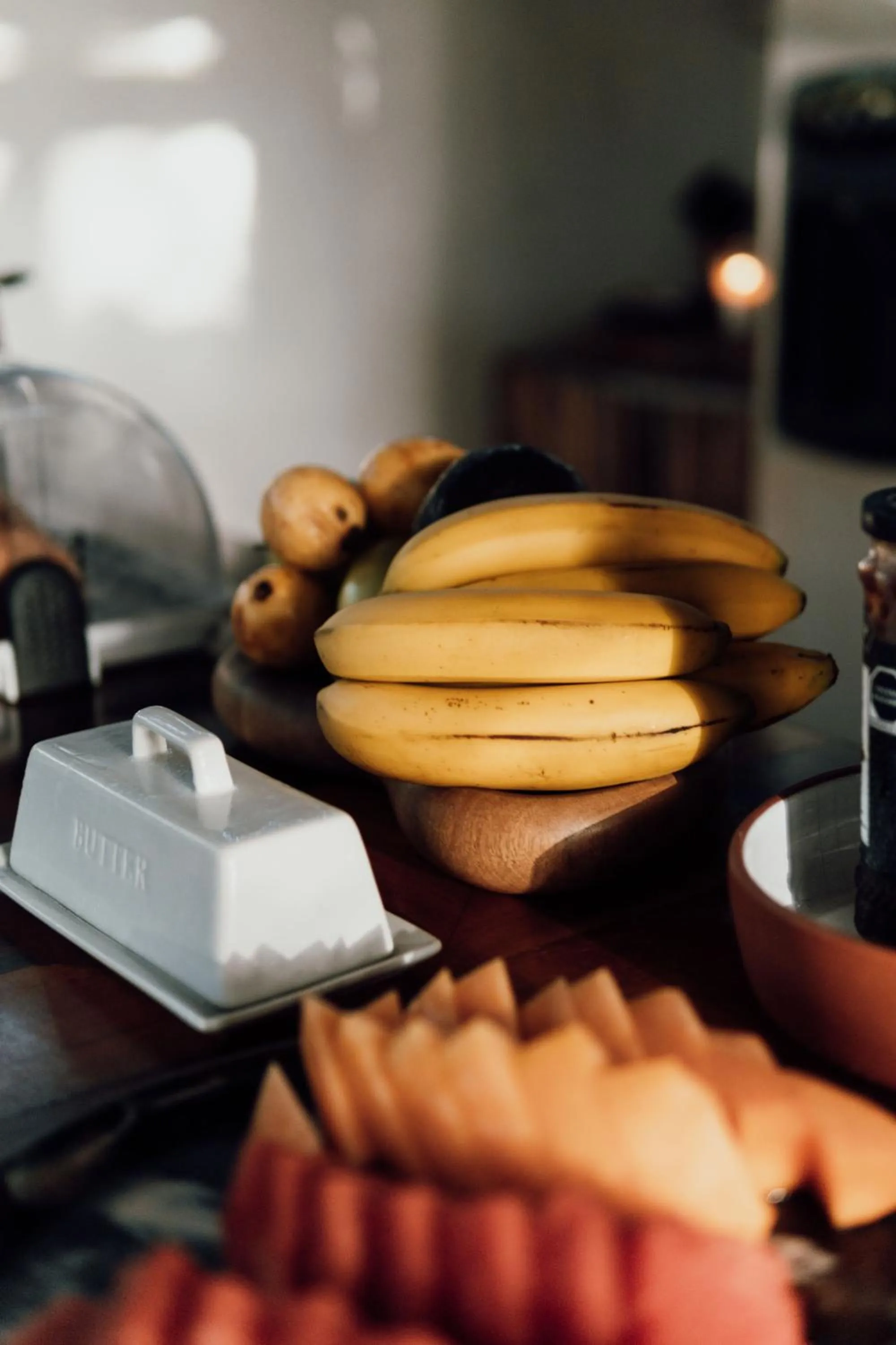 Continental breakfast in Pucté Bacalar