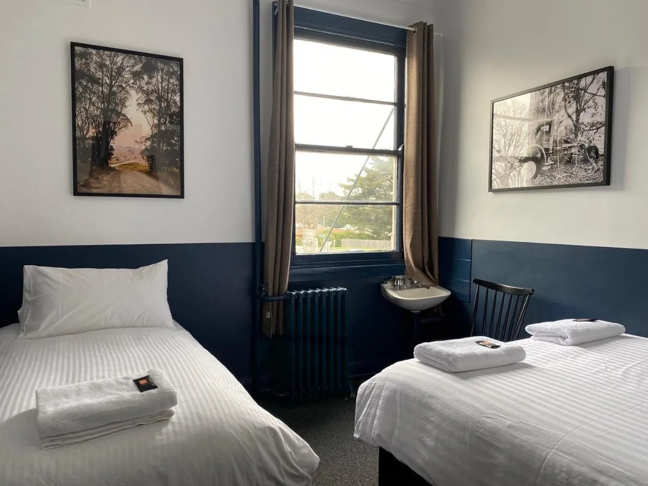 Bed in Royal Hotel Oberon