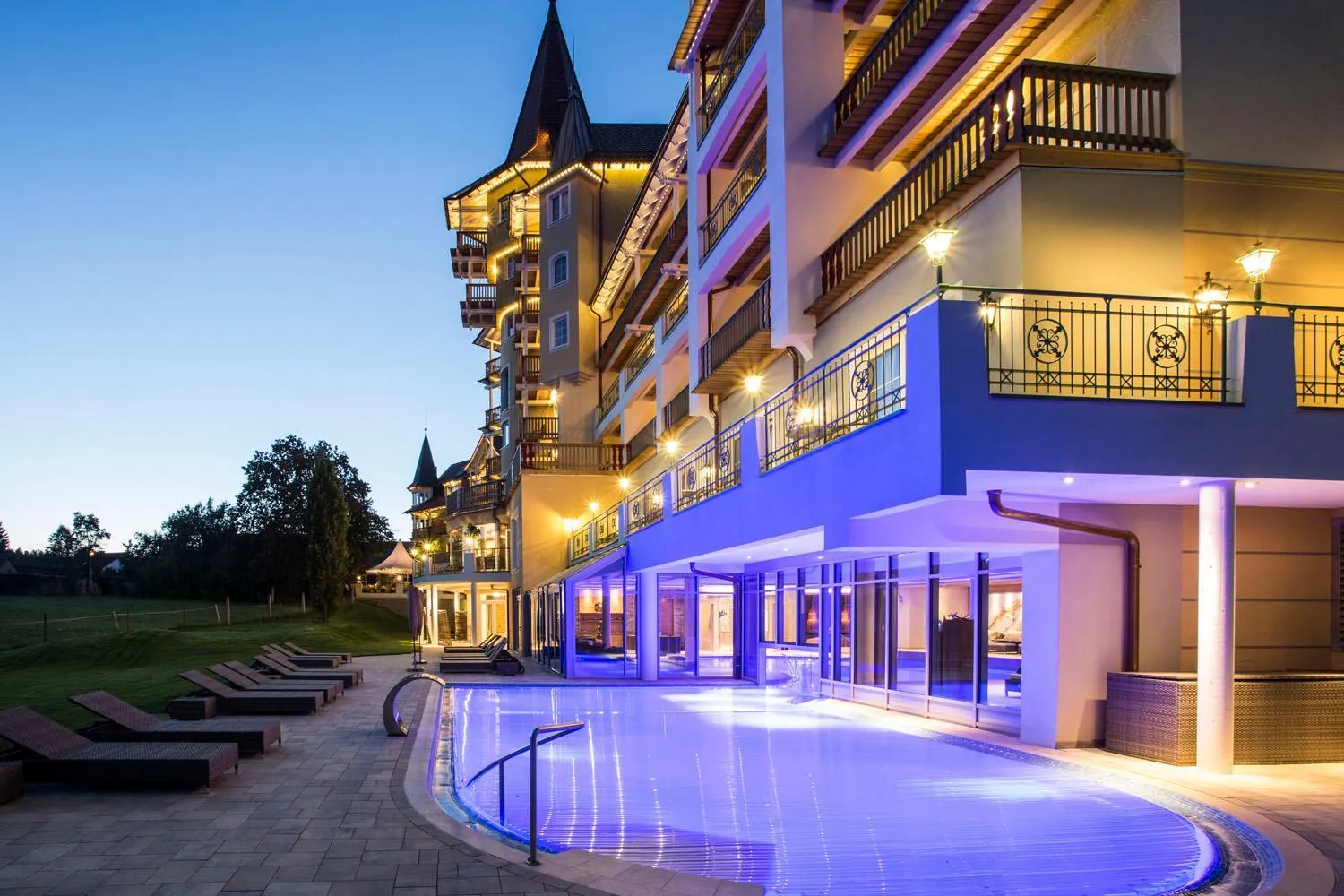 Swimming pool in Meiser SPA Resort