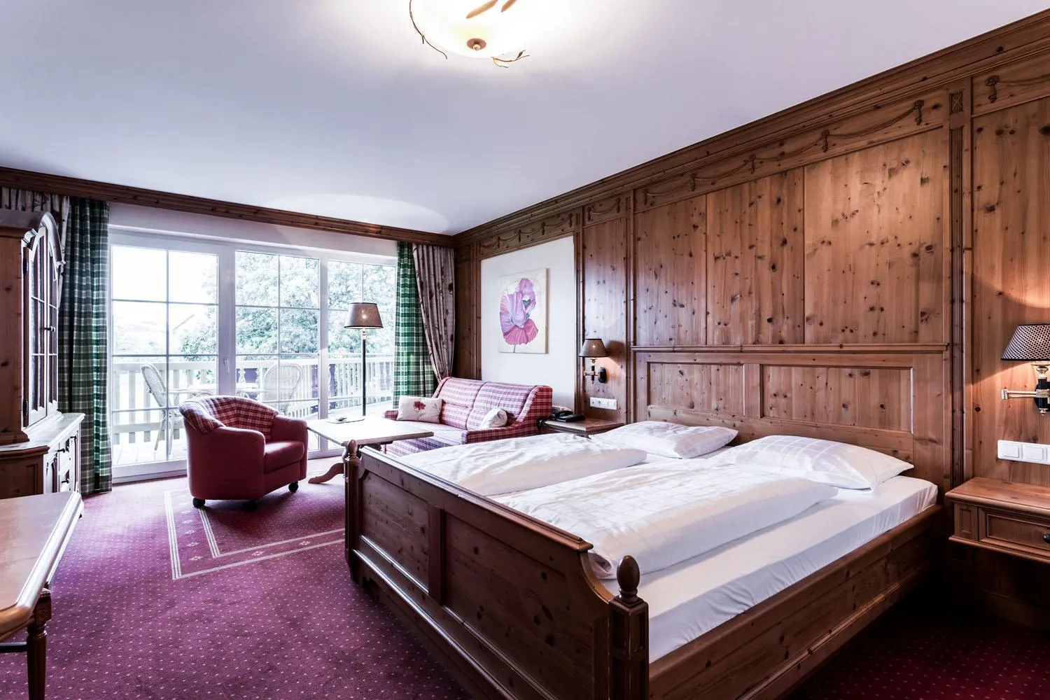 Comfort Room Country Style with Balcony - single occupancy in Meiser SPA Resort