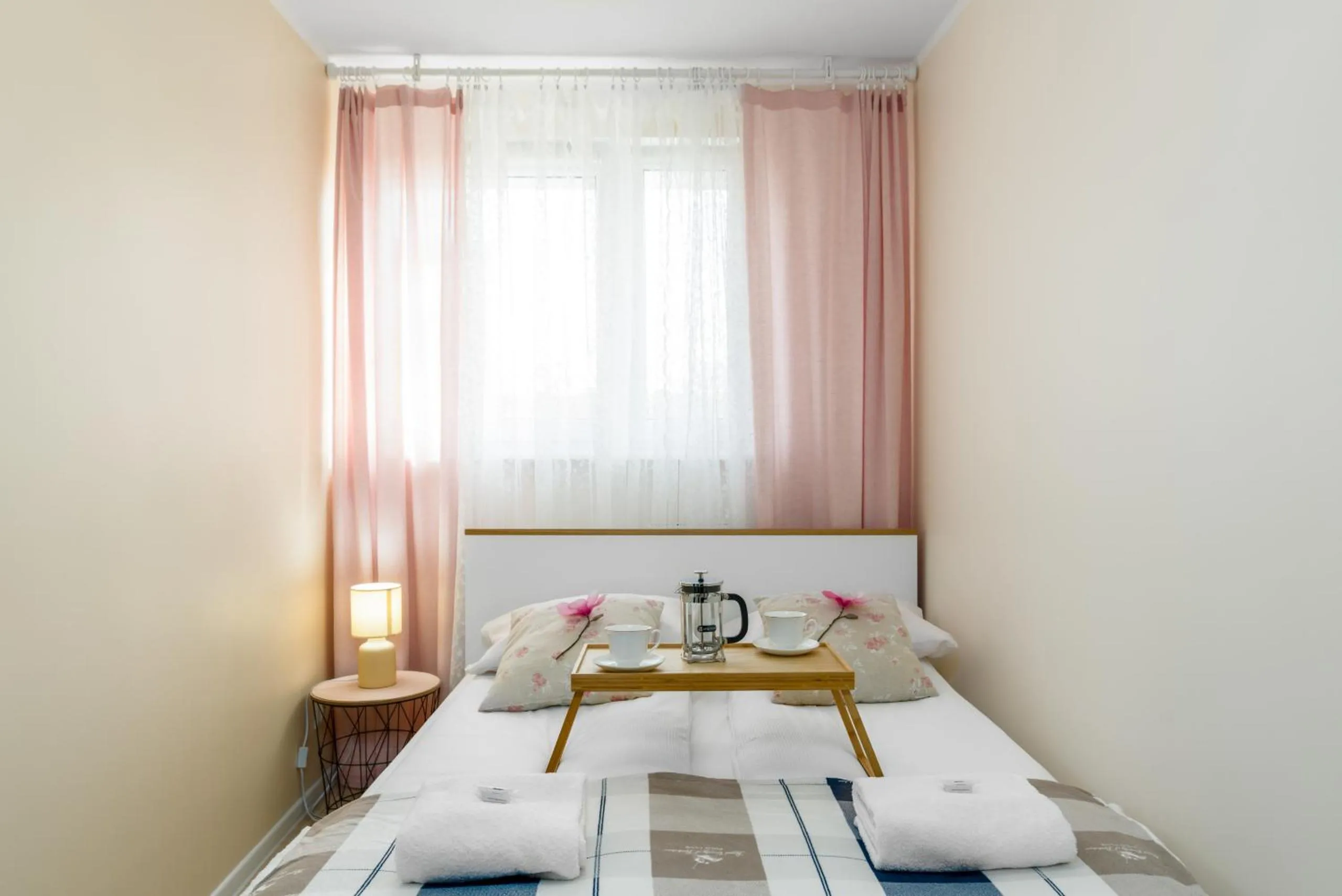 Bedroom, Bed in Apartment Poznan Park Cytadela by Noclegi Renters