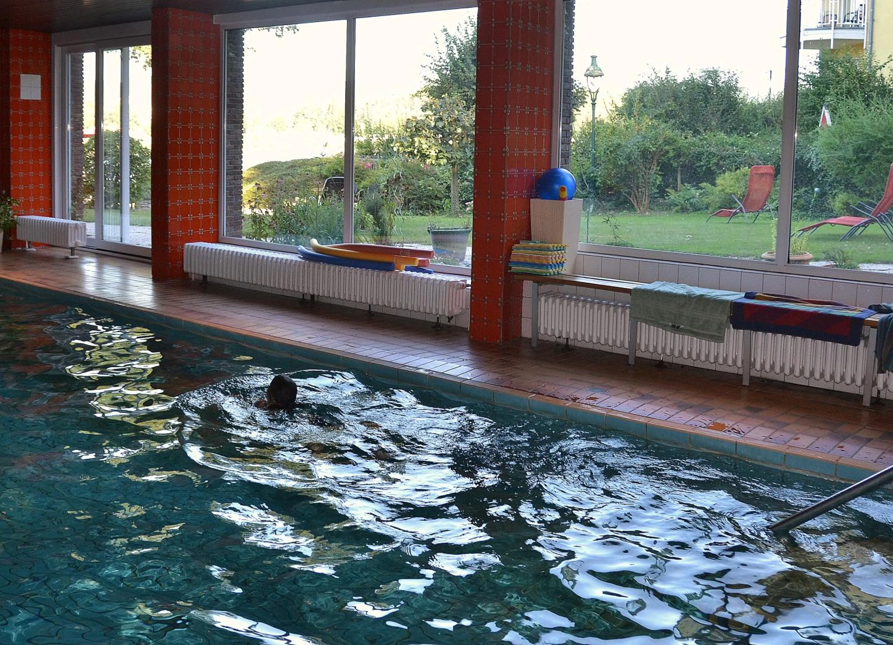 Swimming pool in Hotel Zur Mühle