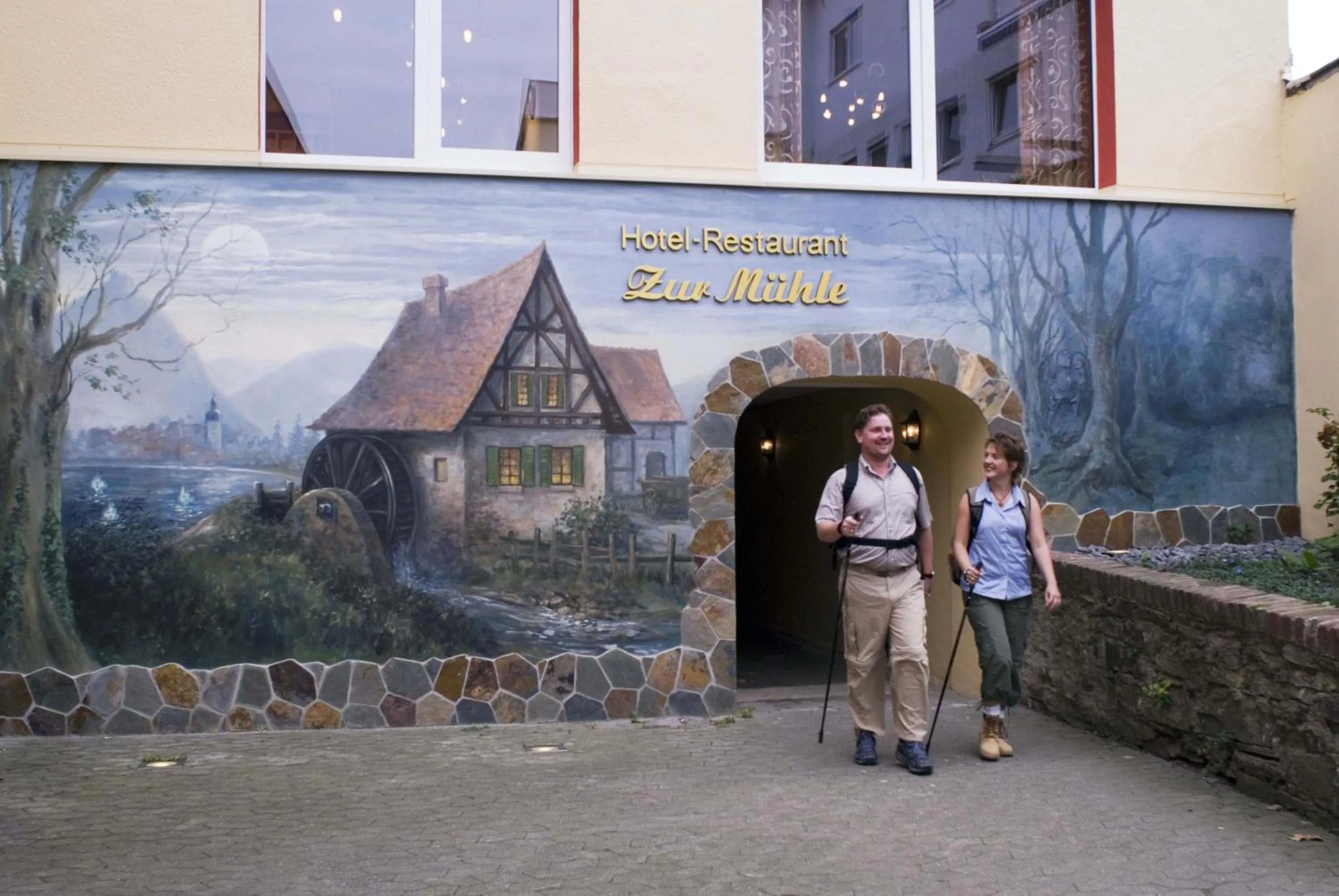 Facade/entrance in Hotel Zur Mühle