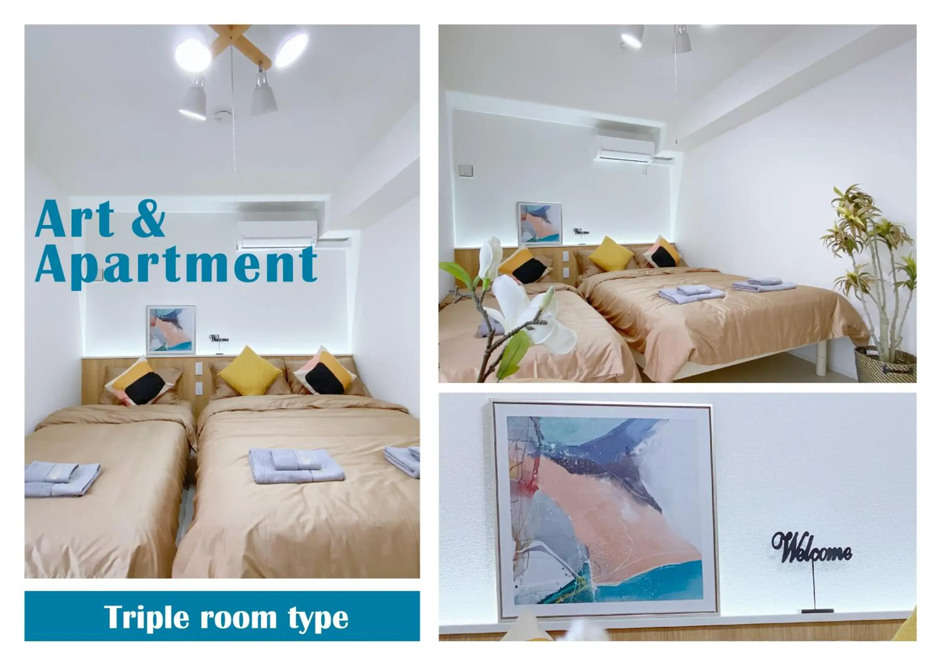 Bed in nestay apartment tokyo ginza Bed in nestay apartment tokyo ginza