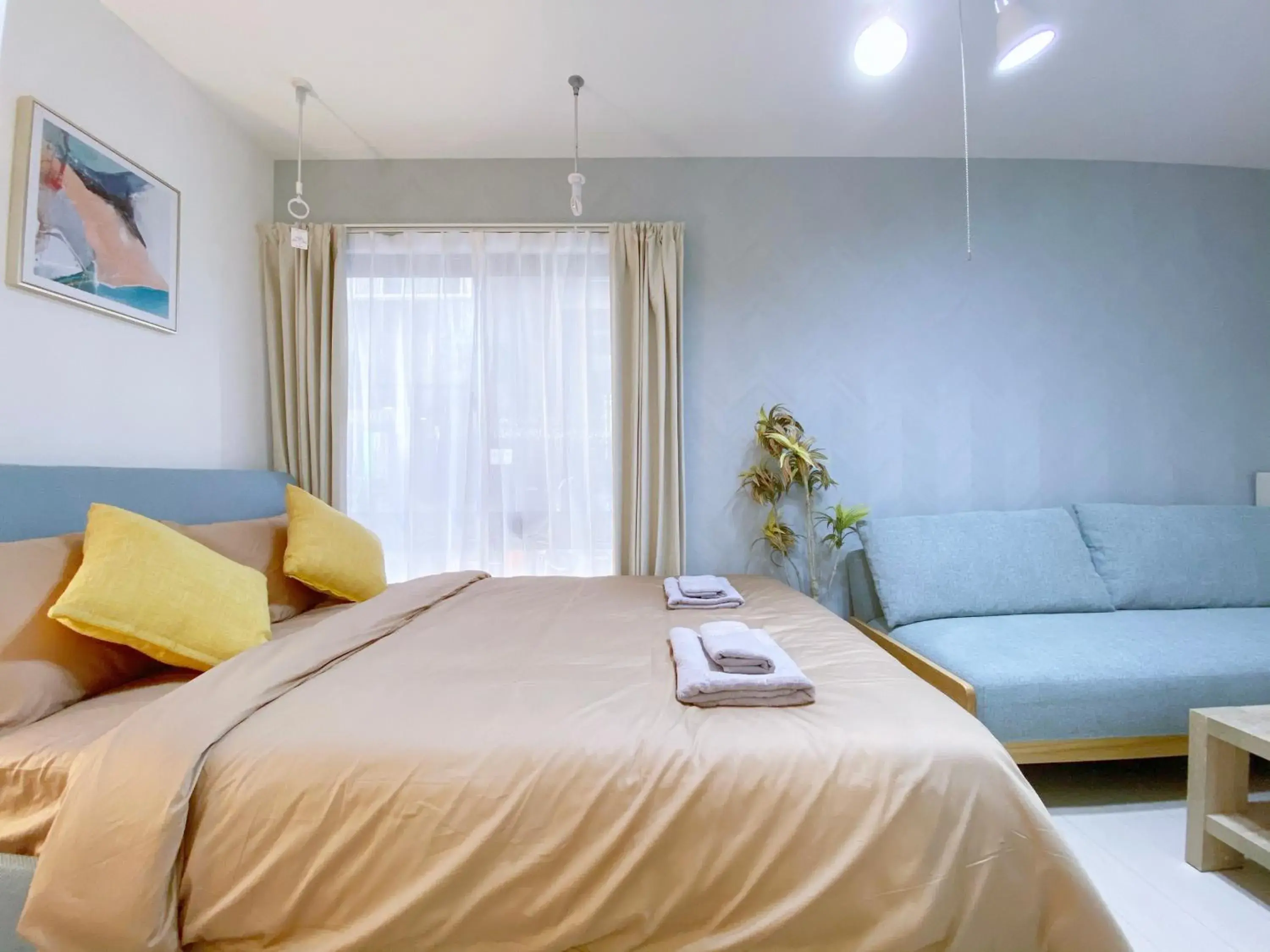 Bed in nestay apartment tokyo ginza Bed in nestay apartment tokyo ginza