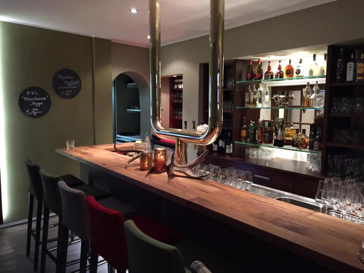 Lounge or bar in Romantisches Hotel Menzhausen