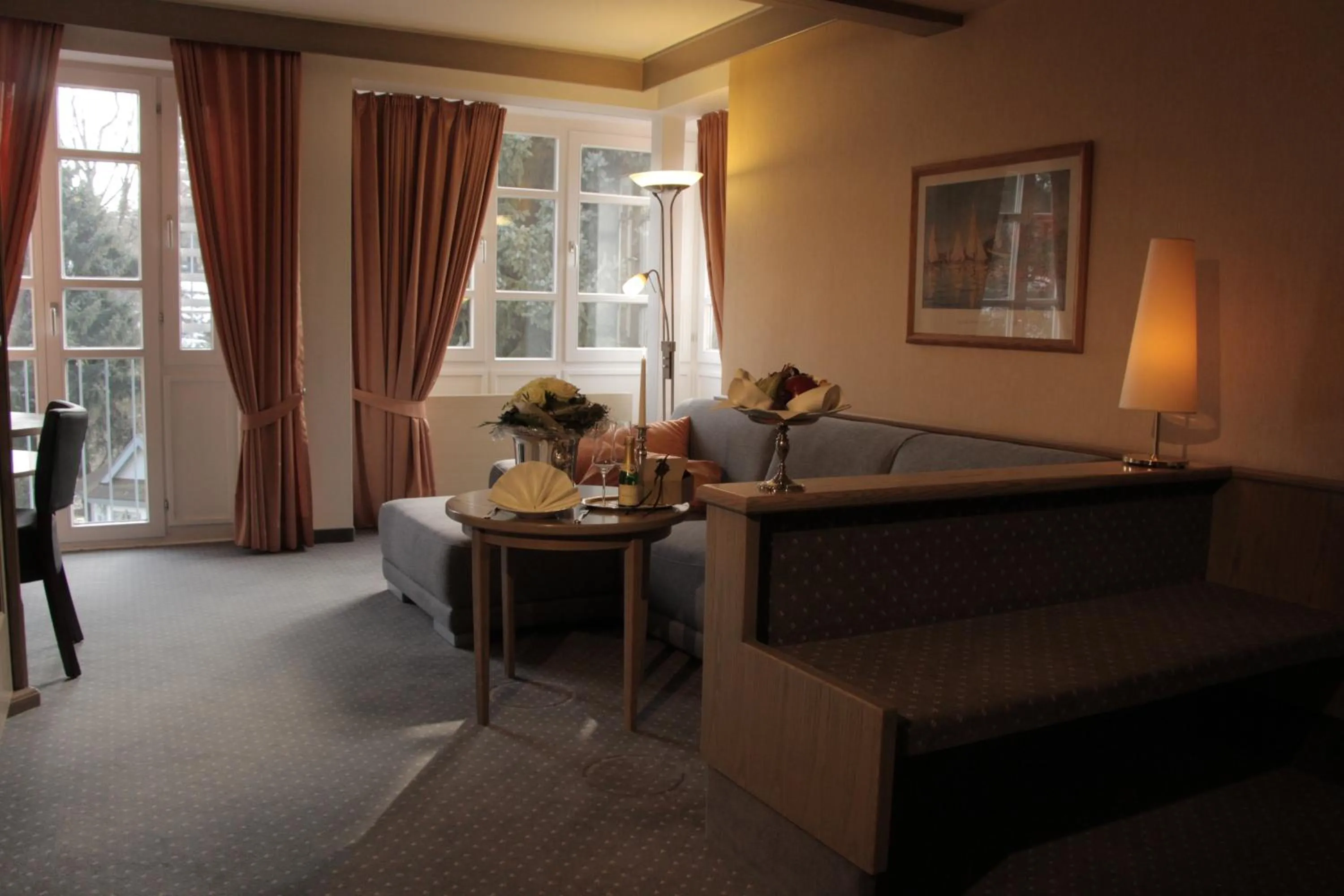 Living room in Romantisches Hotel Menzhausen