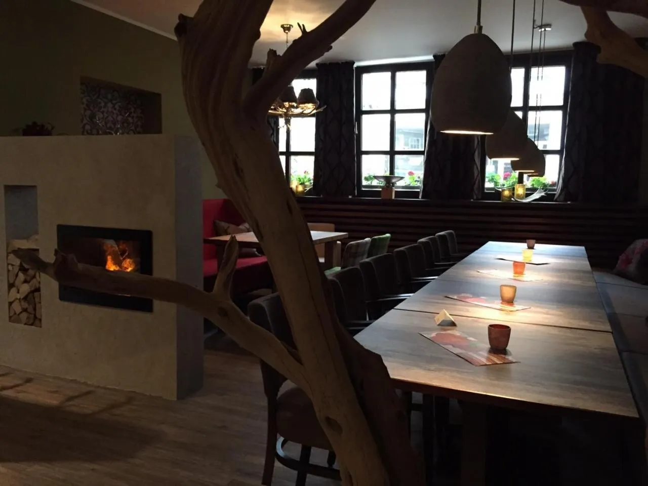 Restaurant/places to eat in Romantisches Hotel Menzhausen