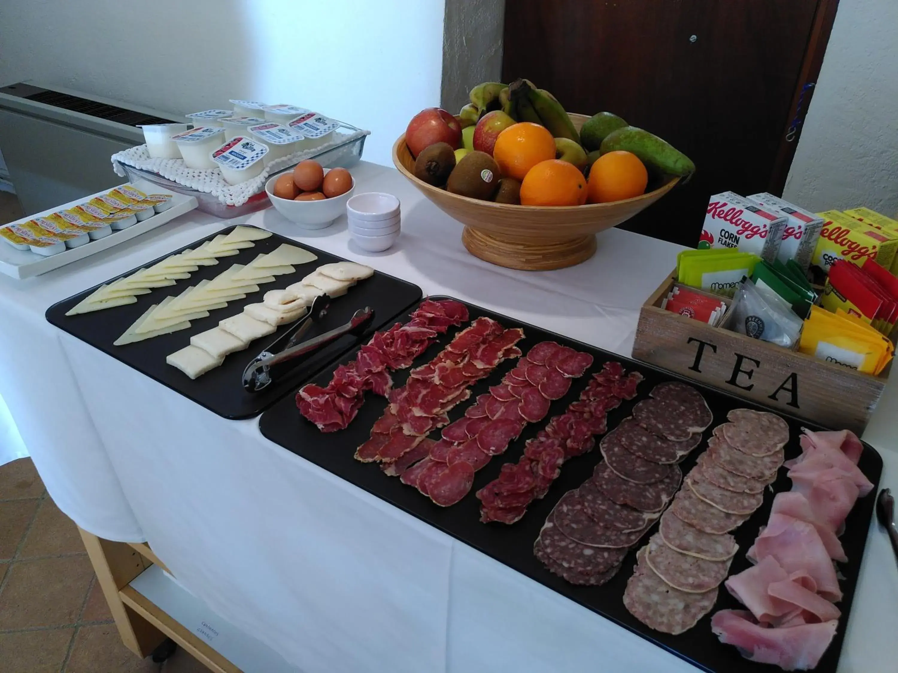 Buffet breakfast in Hotel Mas del Sol Buffet breakfast in Hotel Mas del Sol