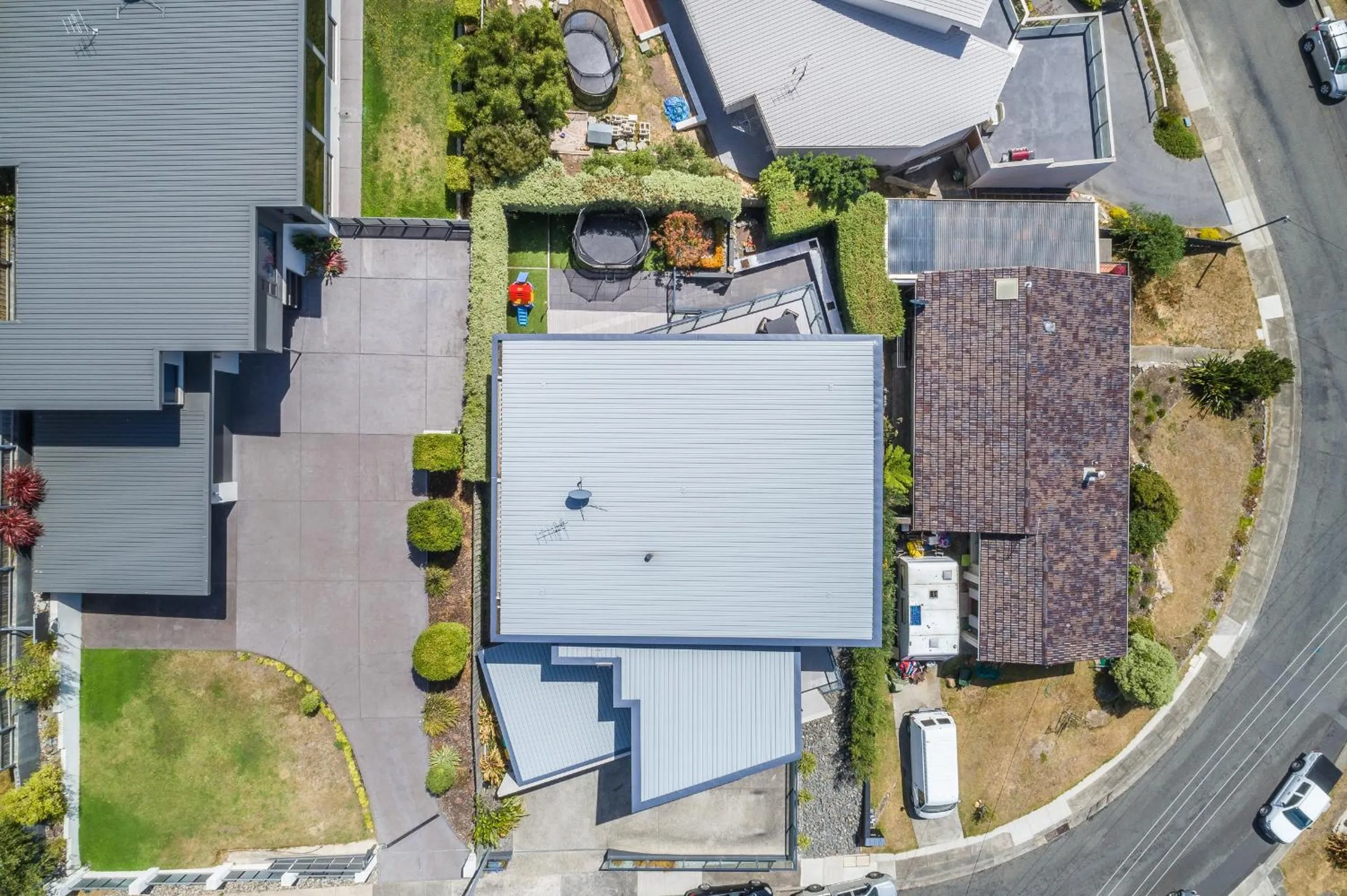 Bird's eye view in Hobart View