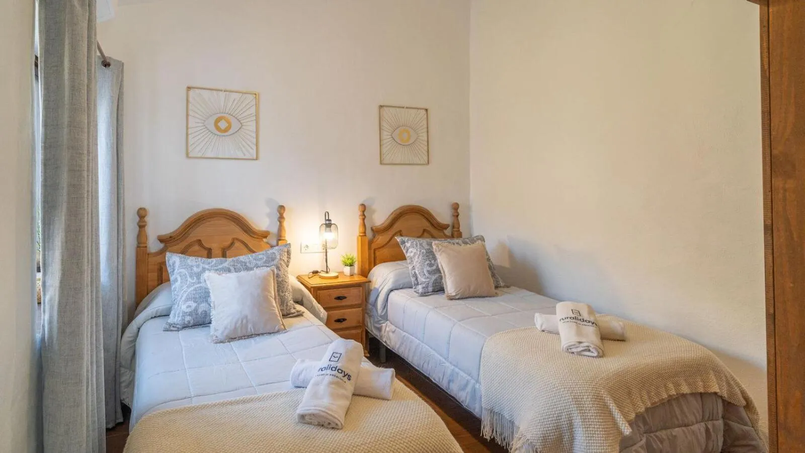 Bedroom, Bed in Casa Herrero El Borge by Ruralidays