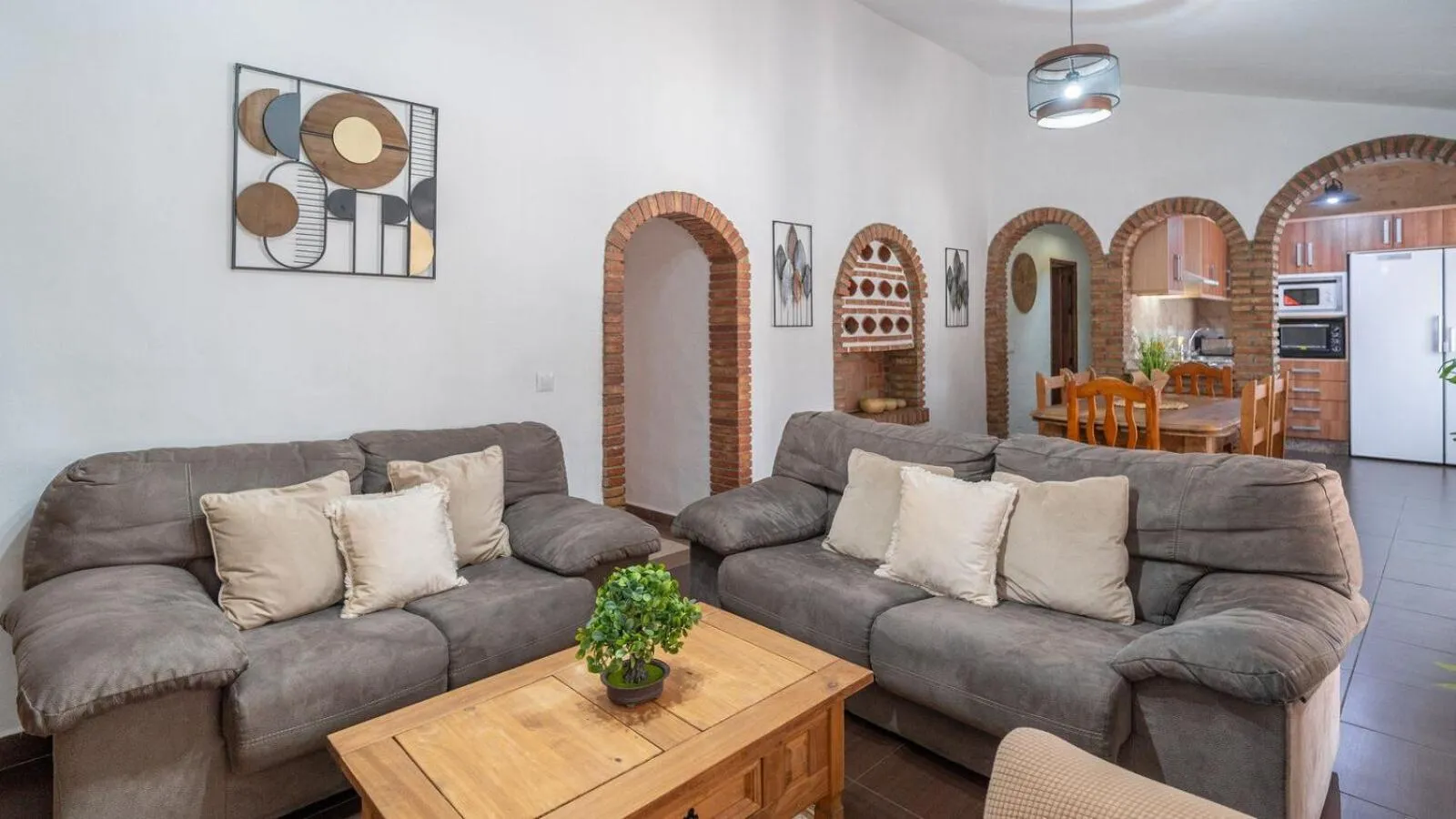 Living room in Casa Herrero El Borge by Ruralidays
