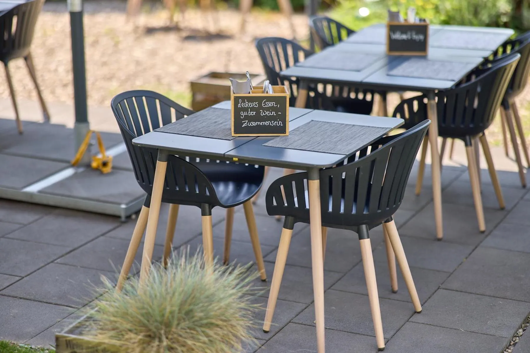 Garden in Moselhotel Weinhaus Simon `Sauna`Restaurant`ELadesäule