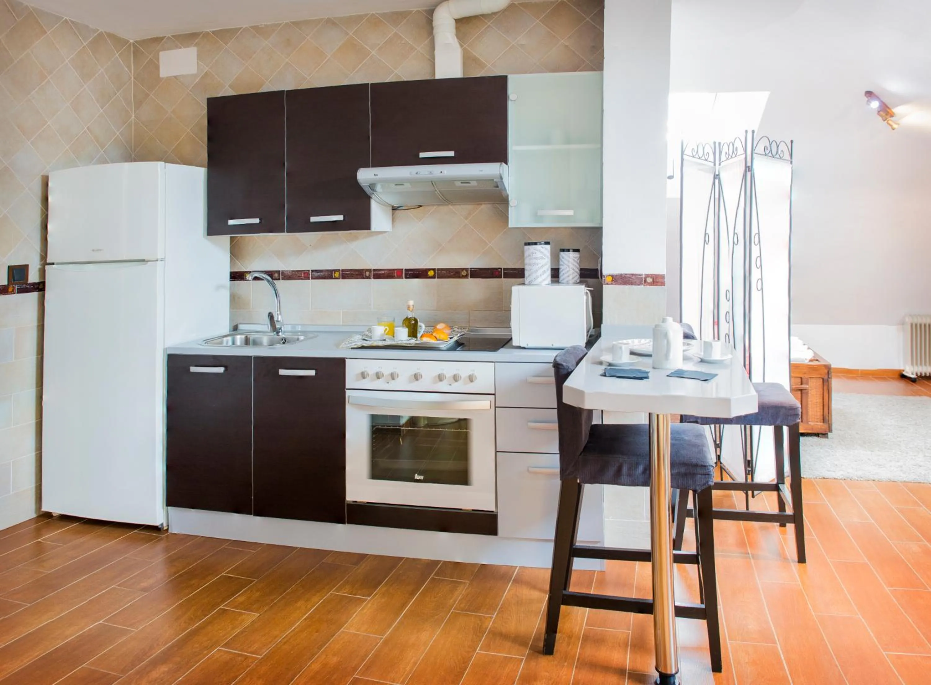 Kitchen or kitchenette in La Casa del Maestro de Música