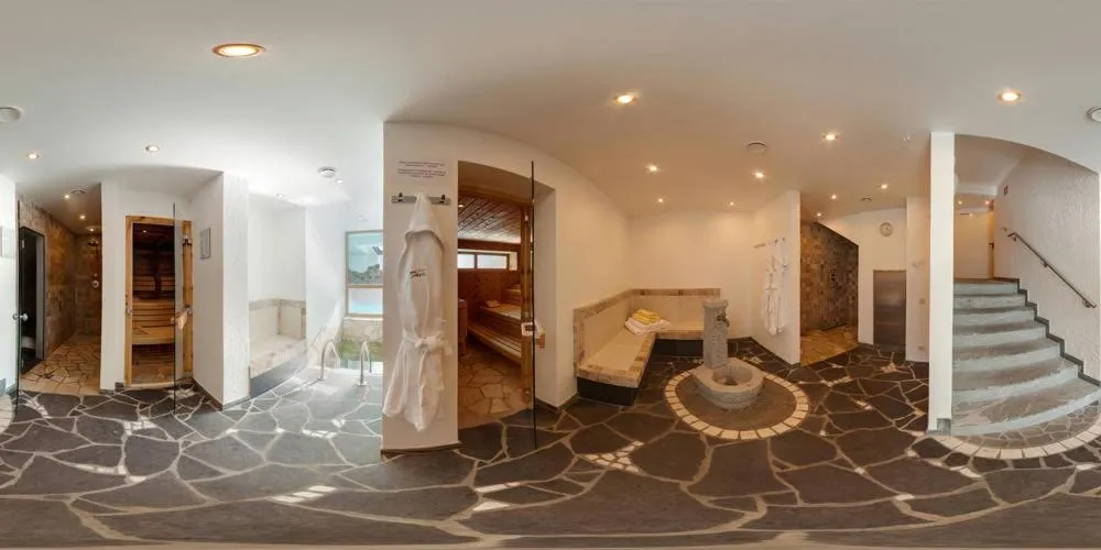 Sauna in Biovita Hotel Alpi