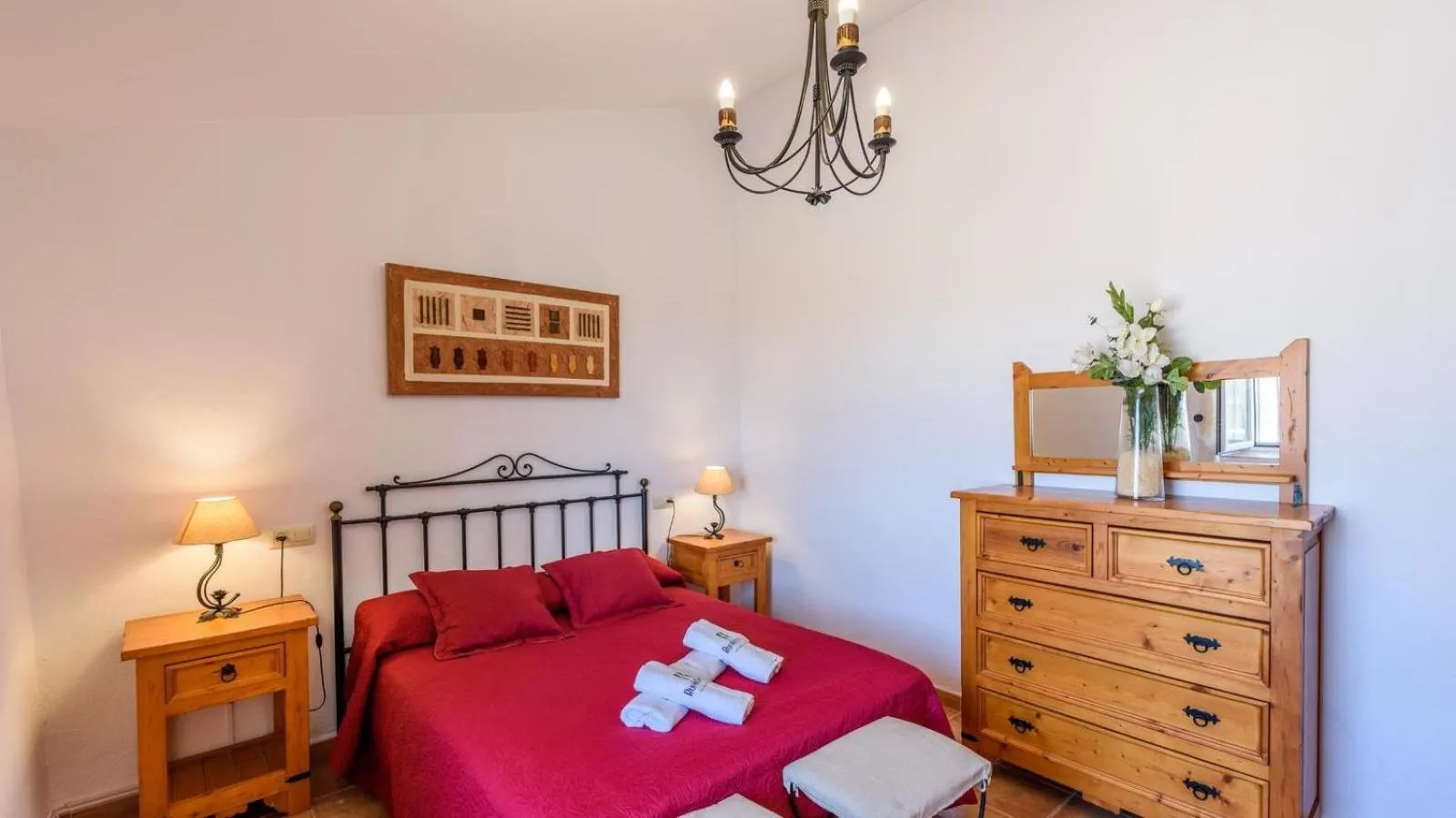 Bedroom, Bed in Casa Francisca Antequera - La Higuera by Ruralidays