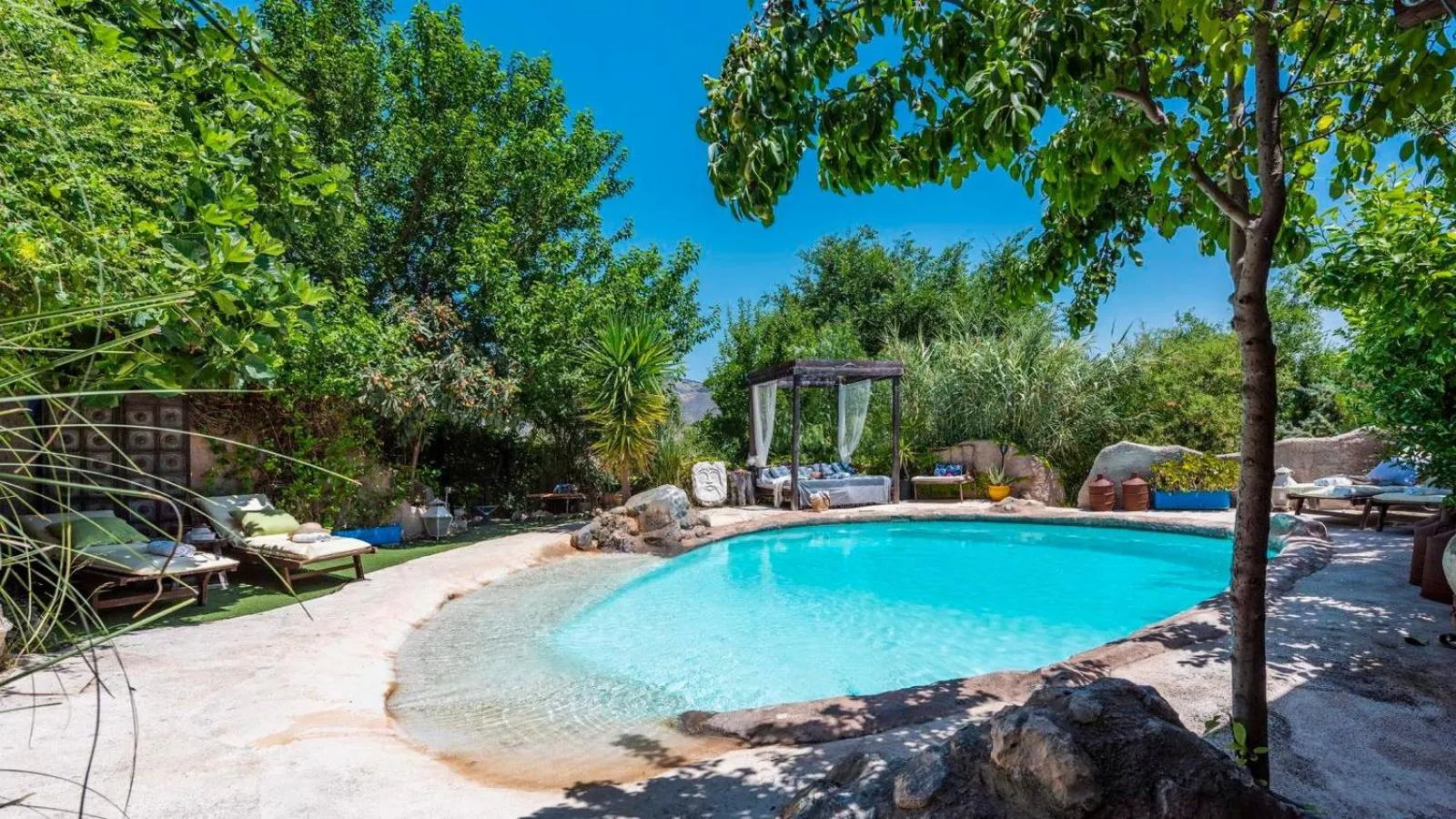 Swimming pool in Casa Marrojo Loja by Ruralidays