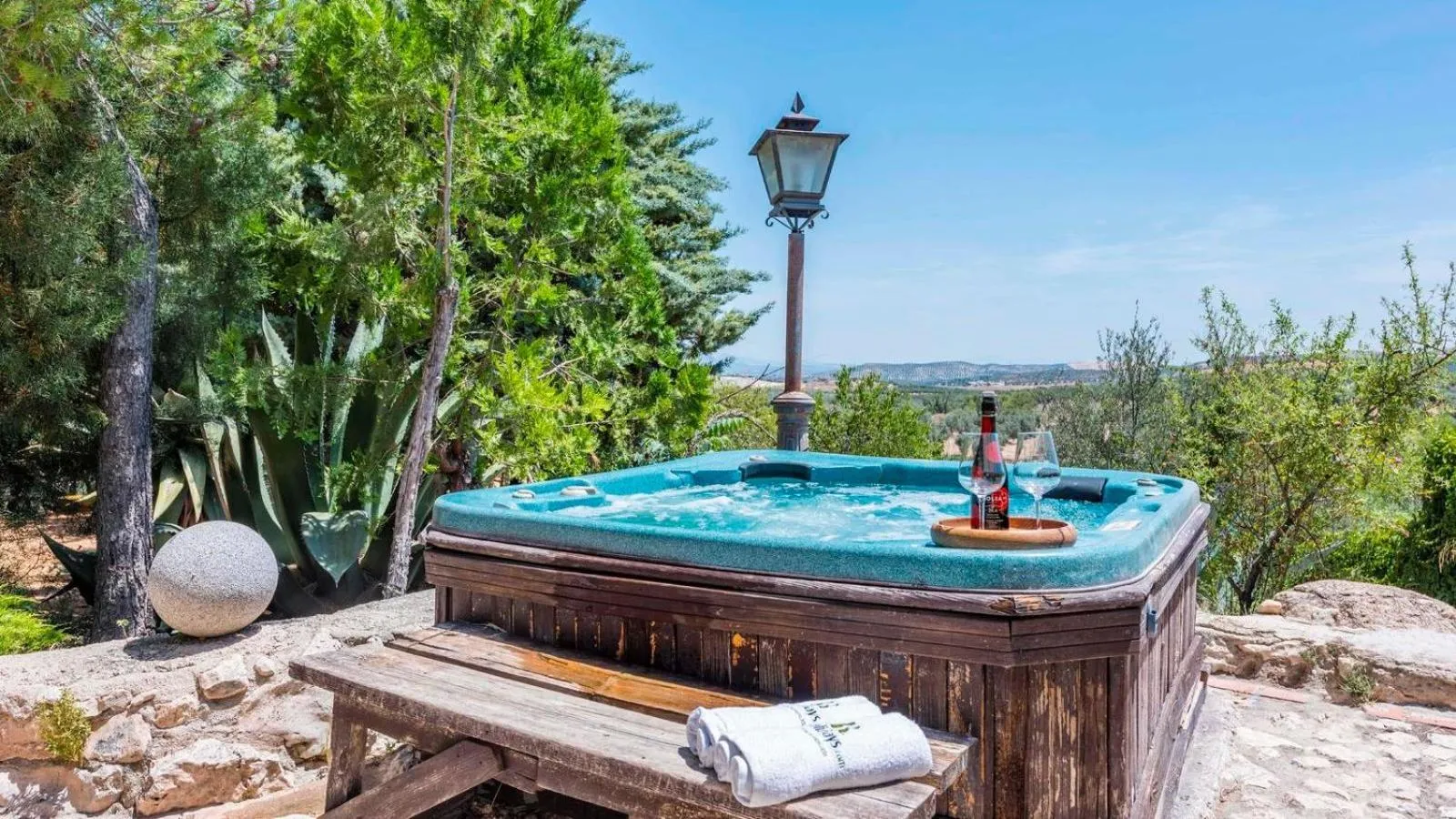 Hot Tub in Casa Marrojo Loja by Ruralidays