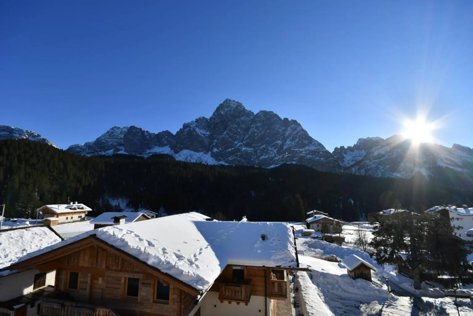 Mountain view in Maison Boutique Fior d'Alpe