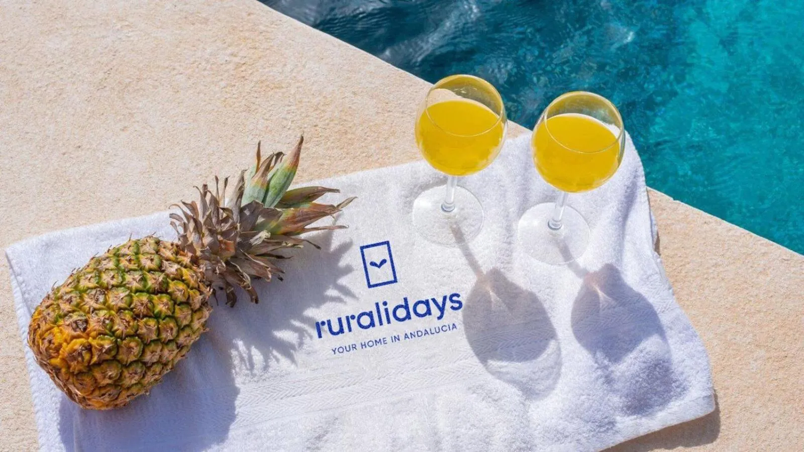 Swimming pool in Cortijo Albaricoque Frigiliana by Ruralidays