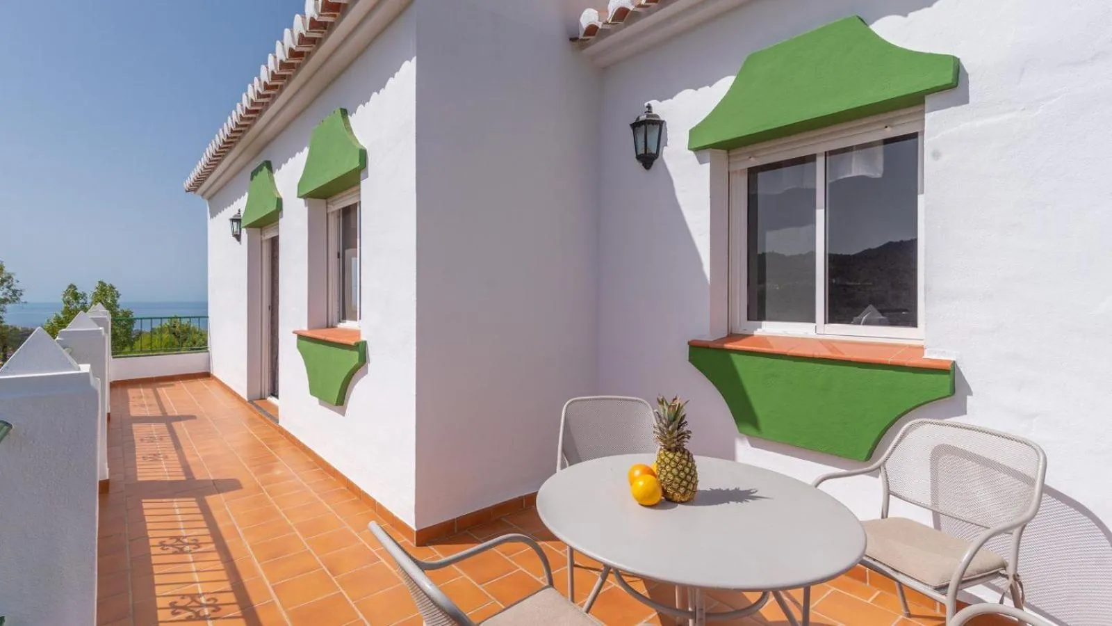 Balcony/Terrace in Cortijo Albaricoque Frigiliana by Ruralidays