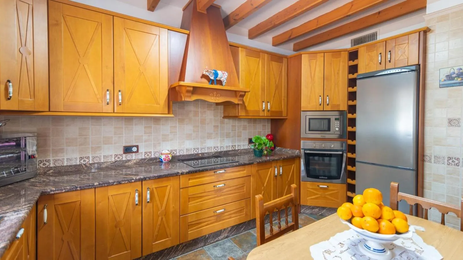 Kitchen or kitchenette in Villa Paraiso Andaluz Sedella by Ruralidays